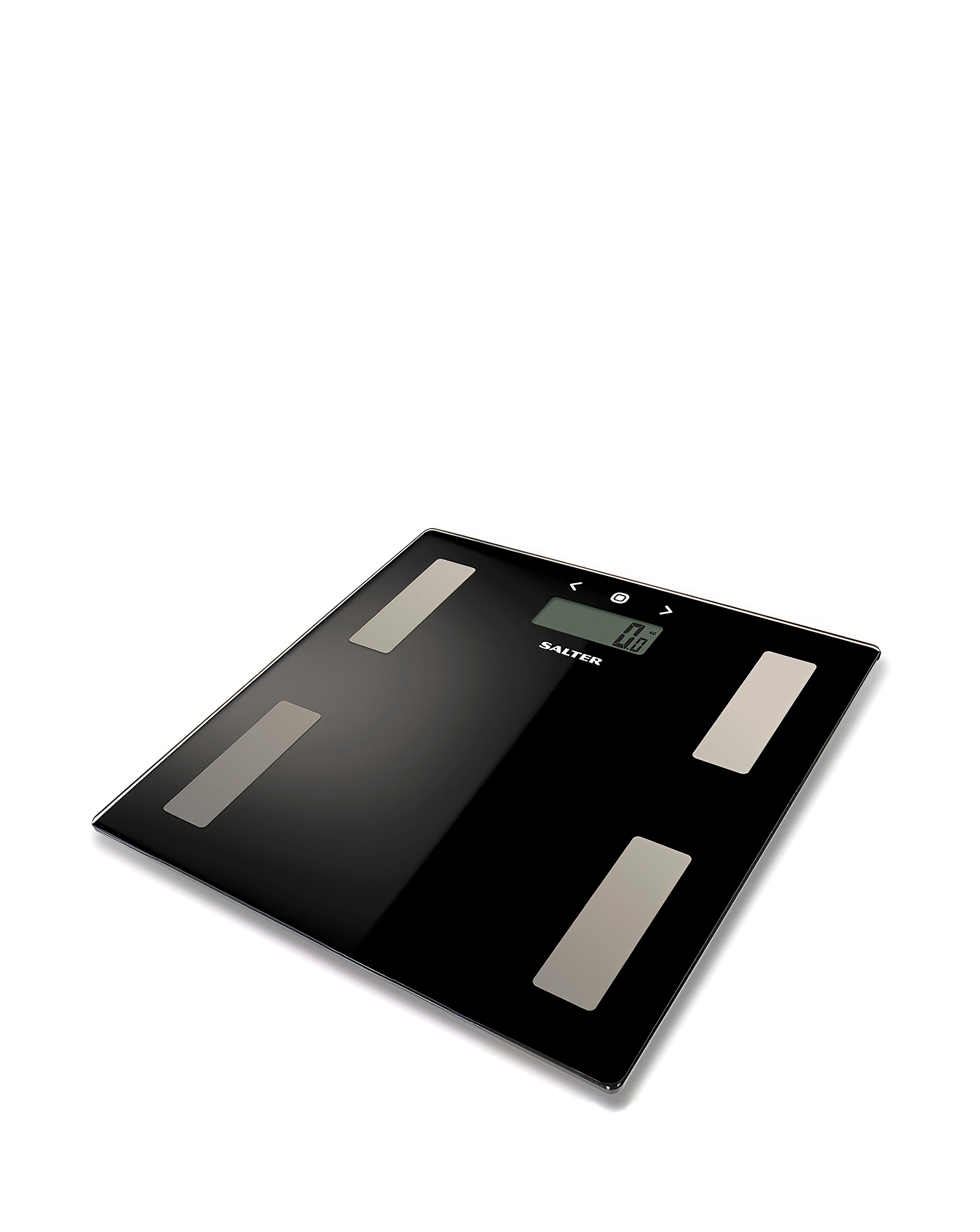 Salter Black Glass Analyser Scale 7 Salter Black Glass Analyser Scale