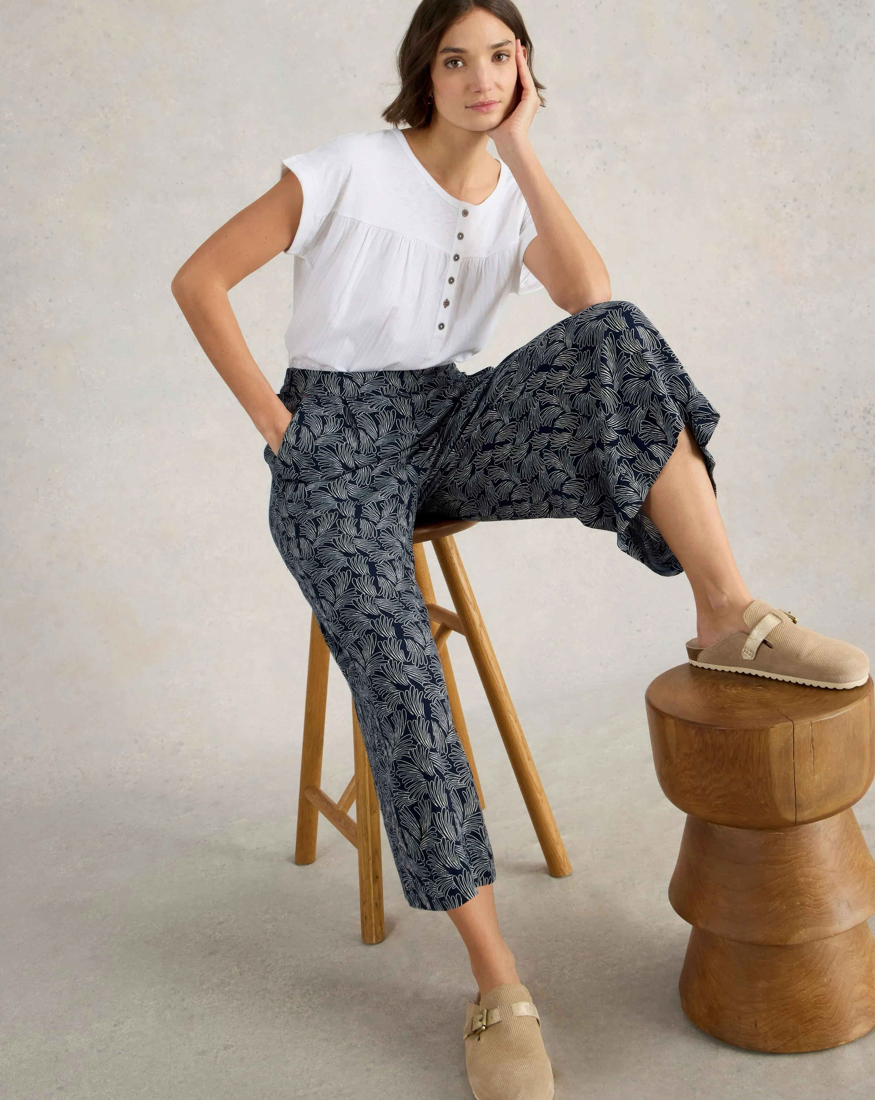 White Stuff Lisette Crinkle Culotte 4 White Stuff Lisette Crinkle Culotte