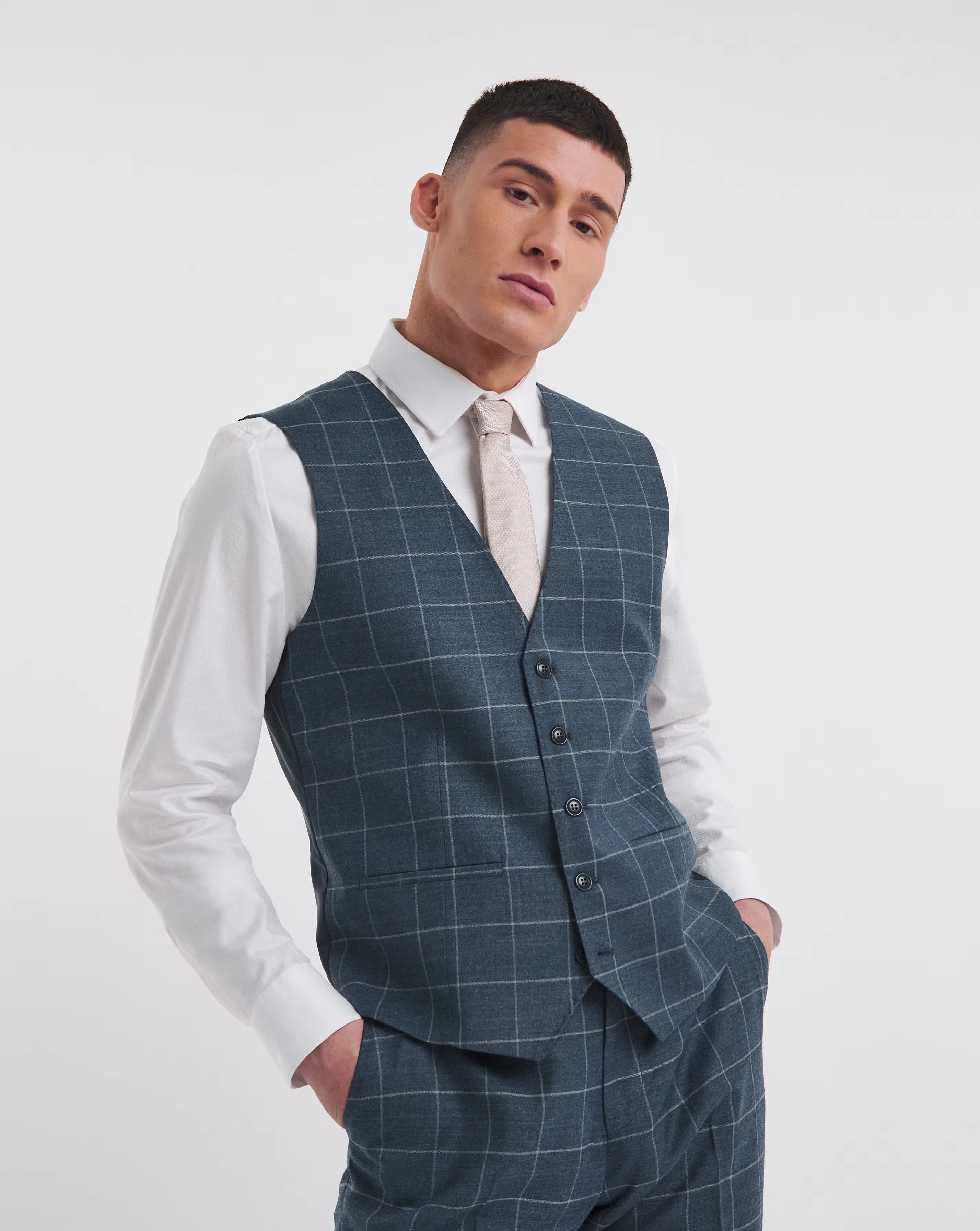William Hunt Flannel Airforce Waistcoat 1 William Hunt Flannel Airforce Waistcoat