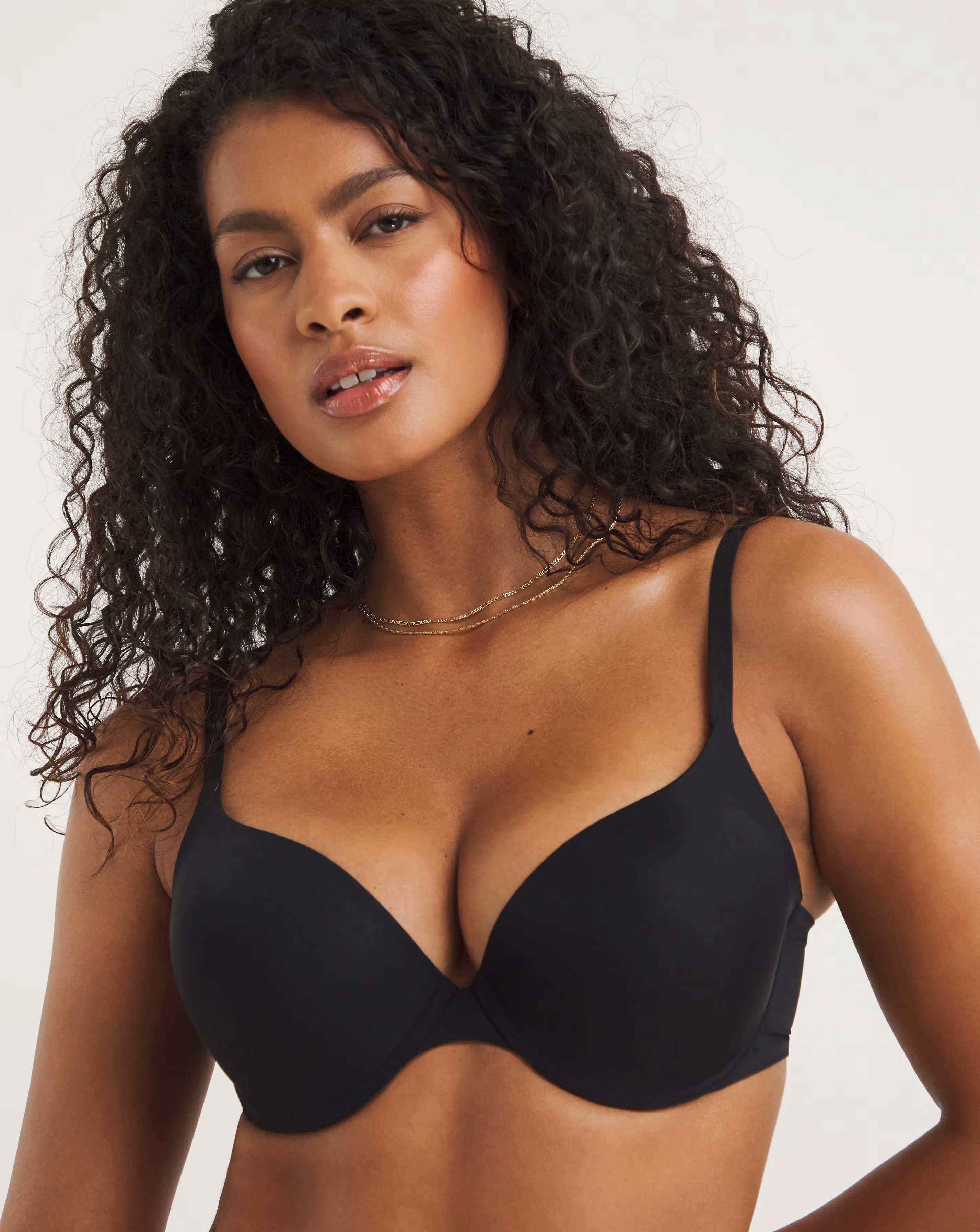 Wonderbra Value T Shirt Wired Bra Black