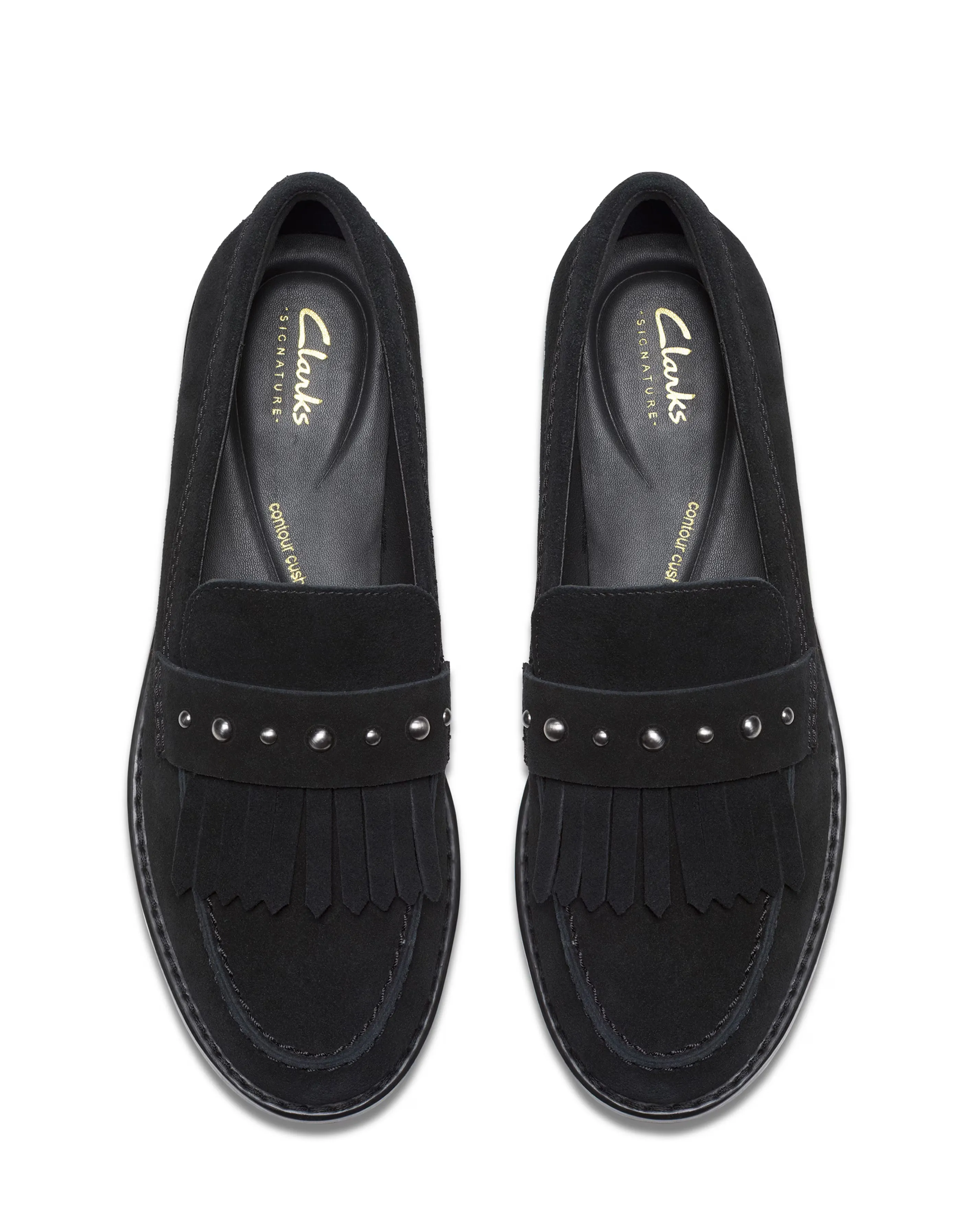 Clarks Hana Suede Loafer Standard Fit 5 Clarks Hana Suede Loafer Standard Fit
