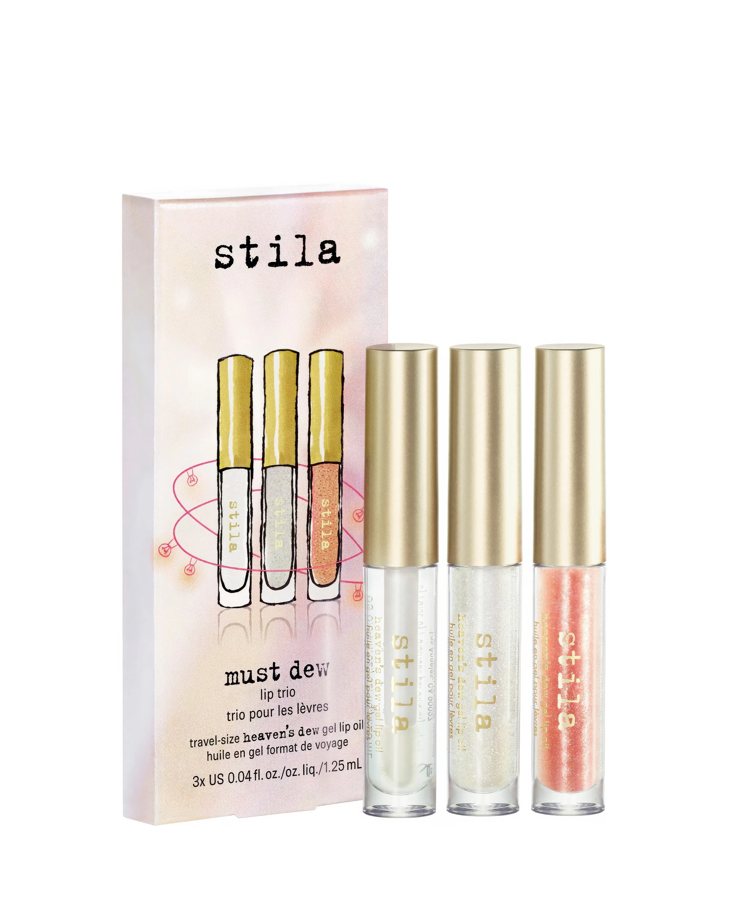 Stila Must Dew Lip Trio 1 Stila Must Dew Lip Trio