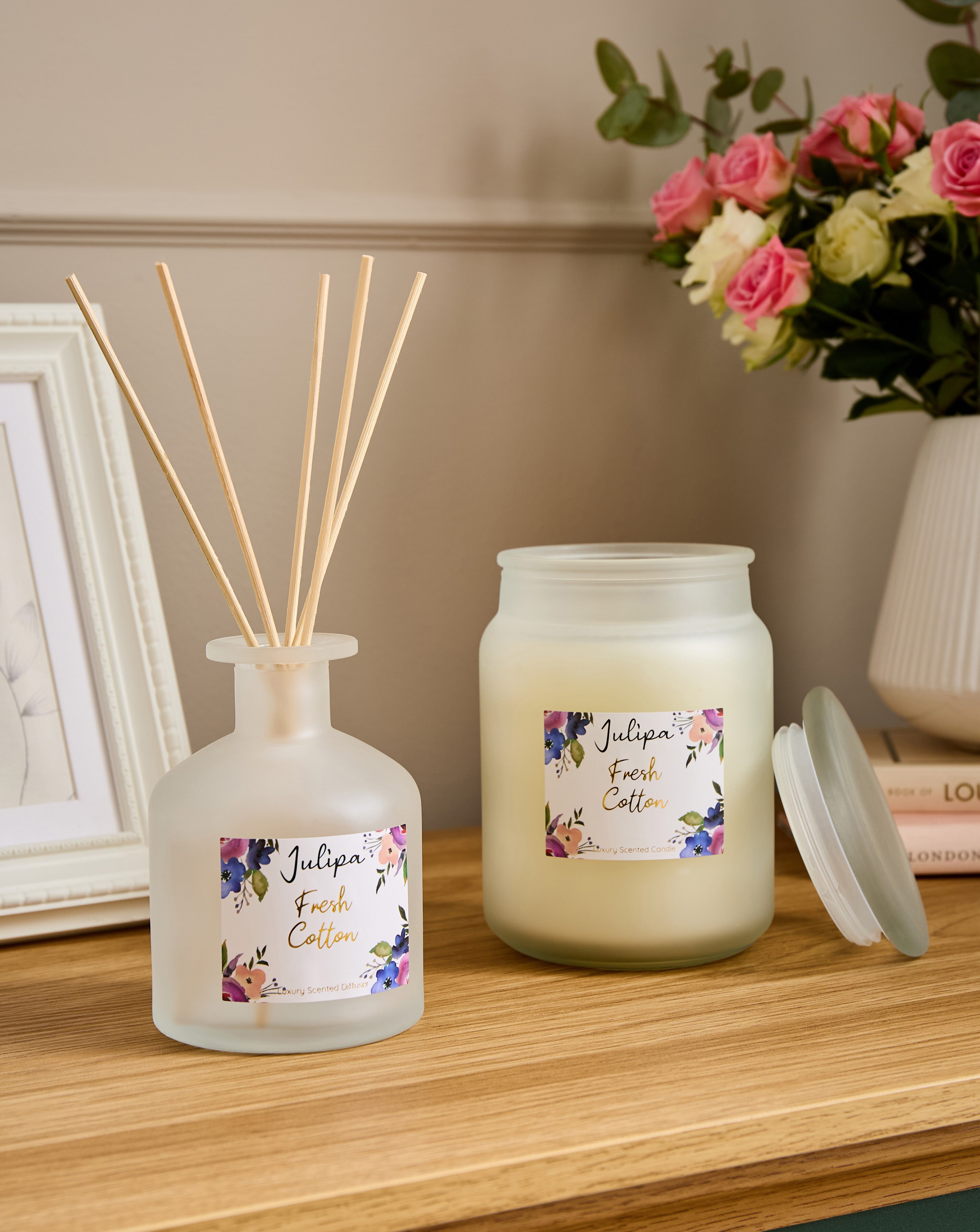 Julipa Fresh Cotton Jar Candle 4 Julipa Fresh Cotton Jar Candle