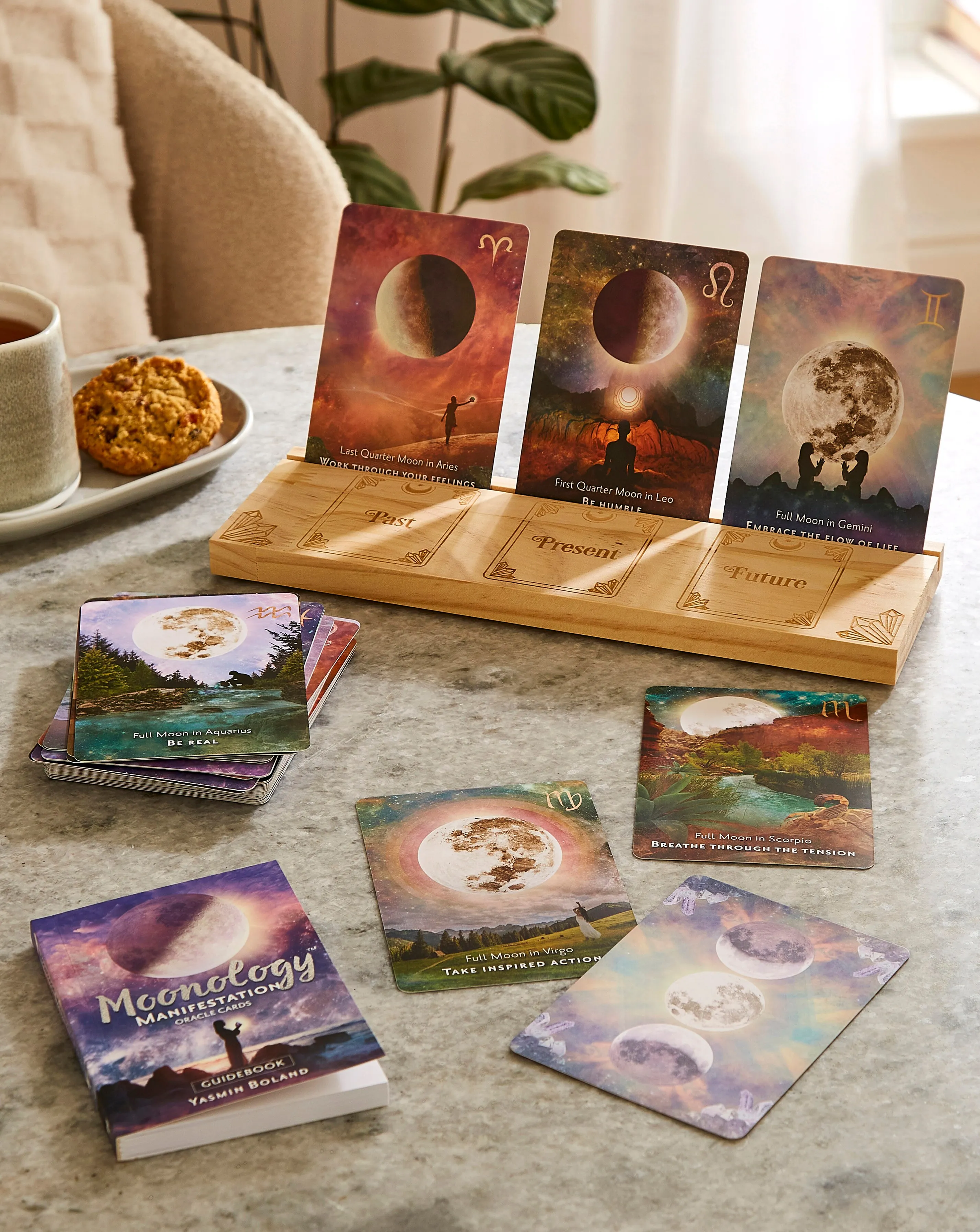 Manifestation Tarot Card with Stand