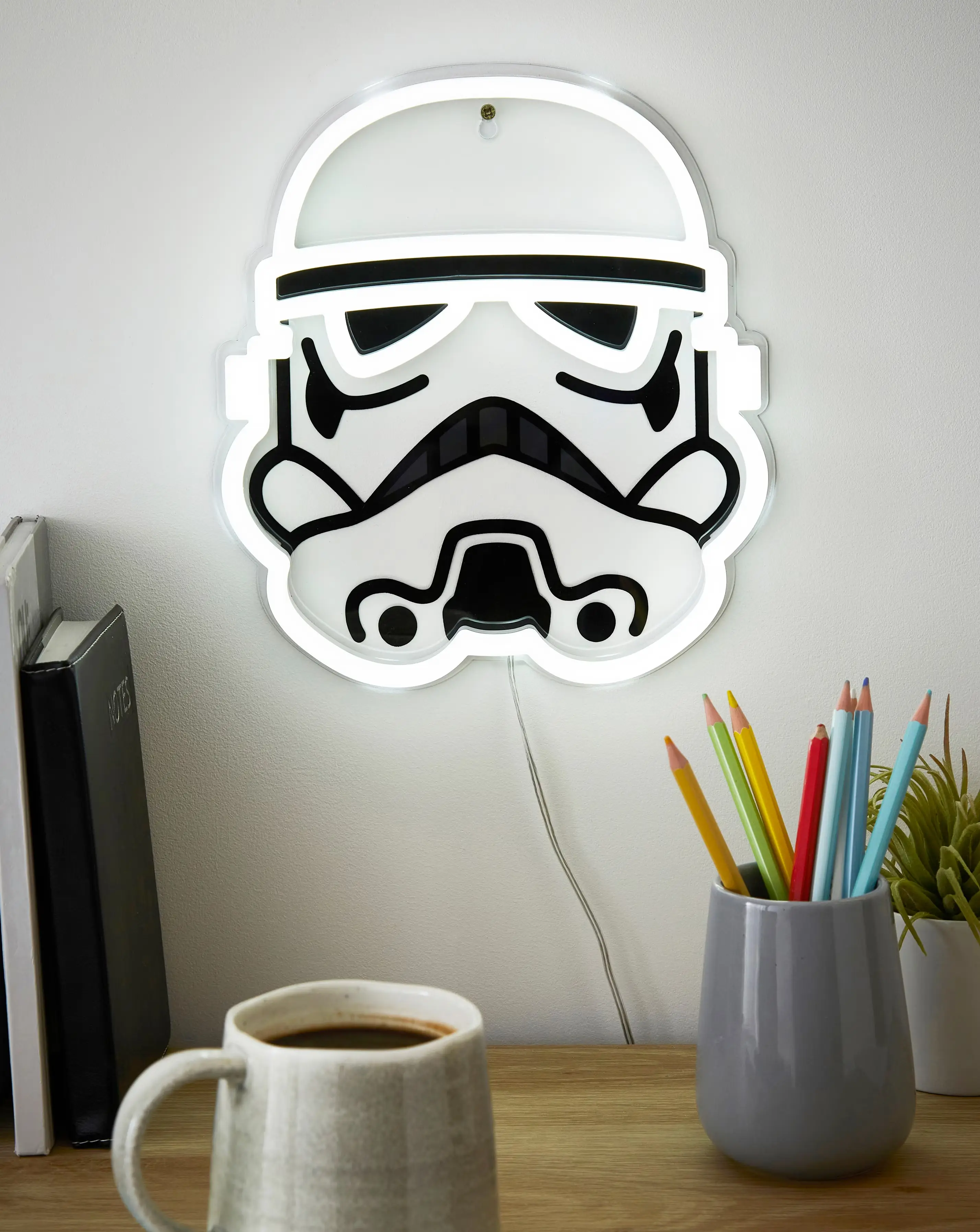 Stormtrooper Wall Mountable LED Neon Light 1 Stormtrooper Wall Mountable LED Neon Light
