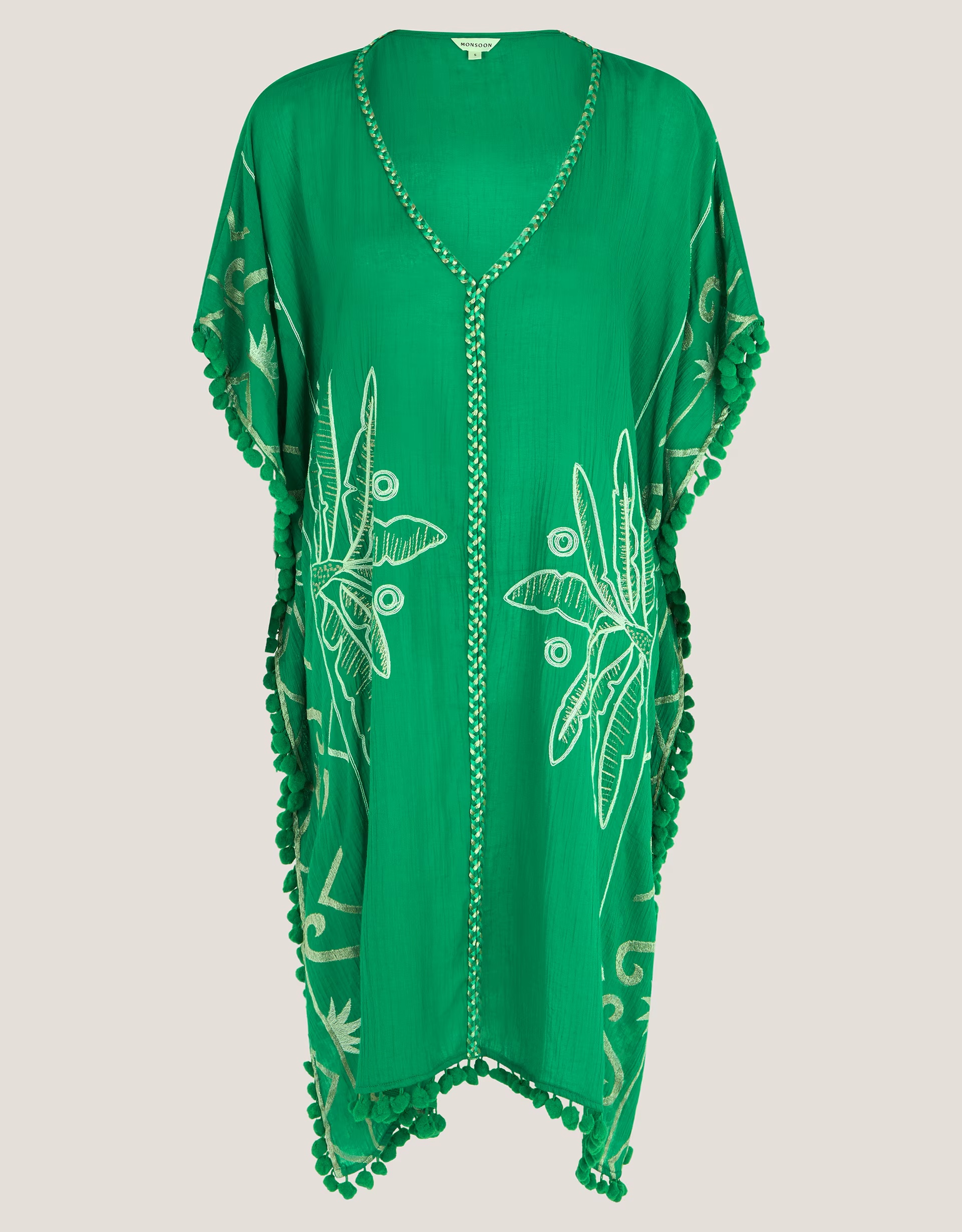 Monsoon Penny Tassel Embroidered Kaftan 5 Monsoon Penny Tassel Embroidered Kaftan