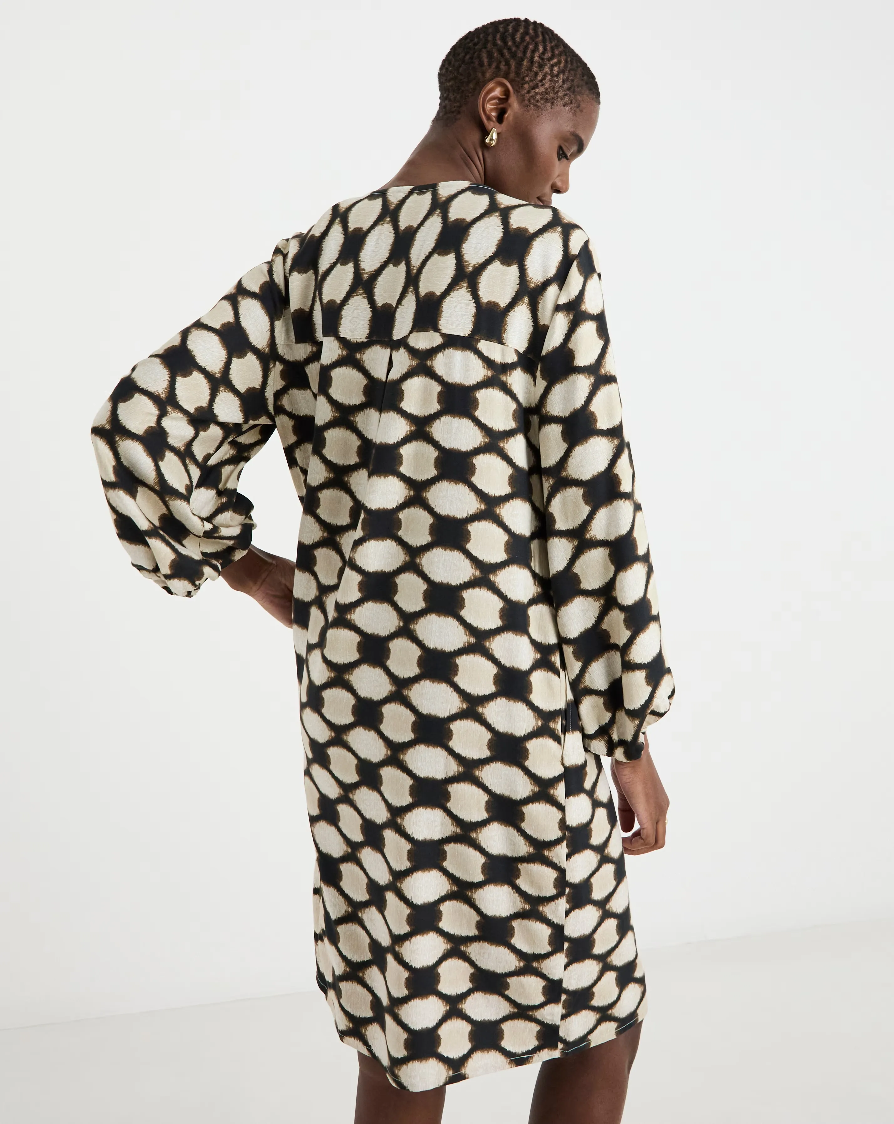 Tunic Tie Neck Dress 4 Tunic Tie Neck Dress