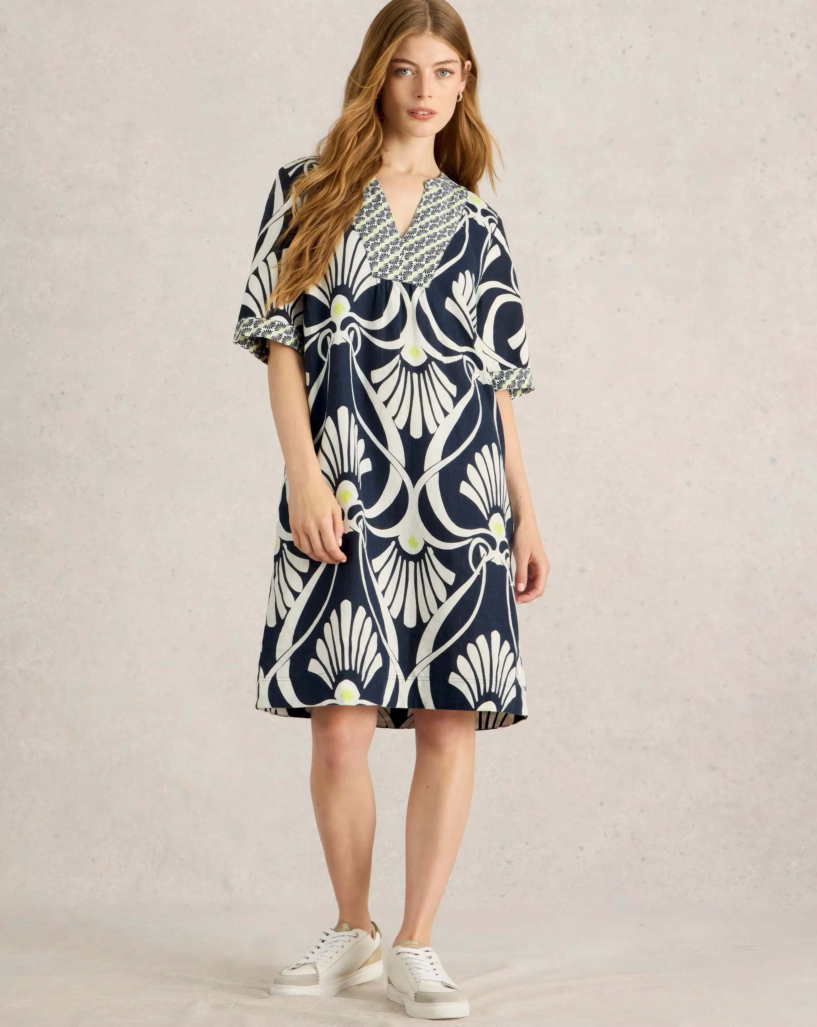 White Stuff Ash Linen Dress 1 White Stuff Ash Linen Dress