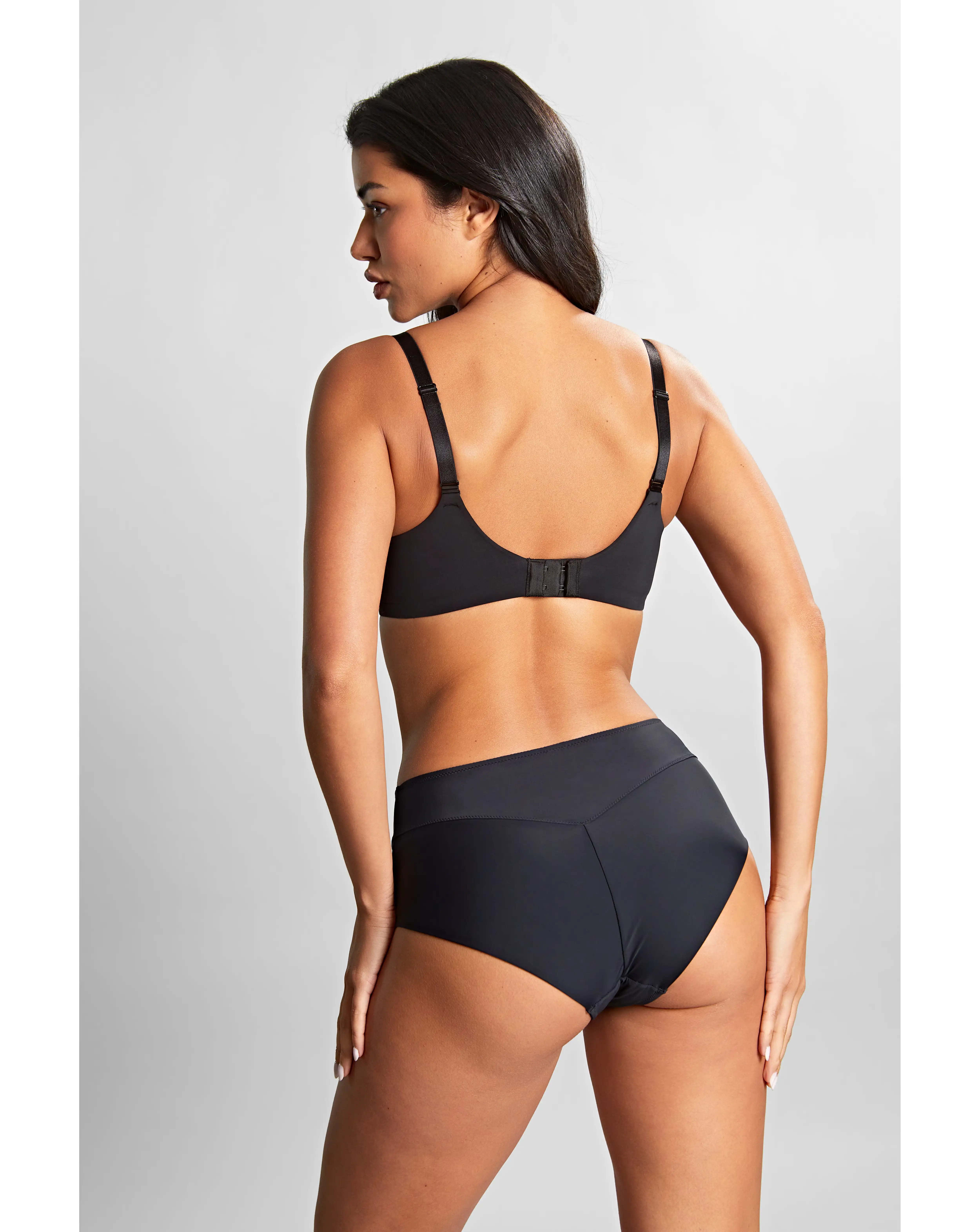 Panache 365 Smoothing T Shirt Wired Bra Black 2 Panache 365 Smoothing T Shirt Wired Bra Black