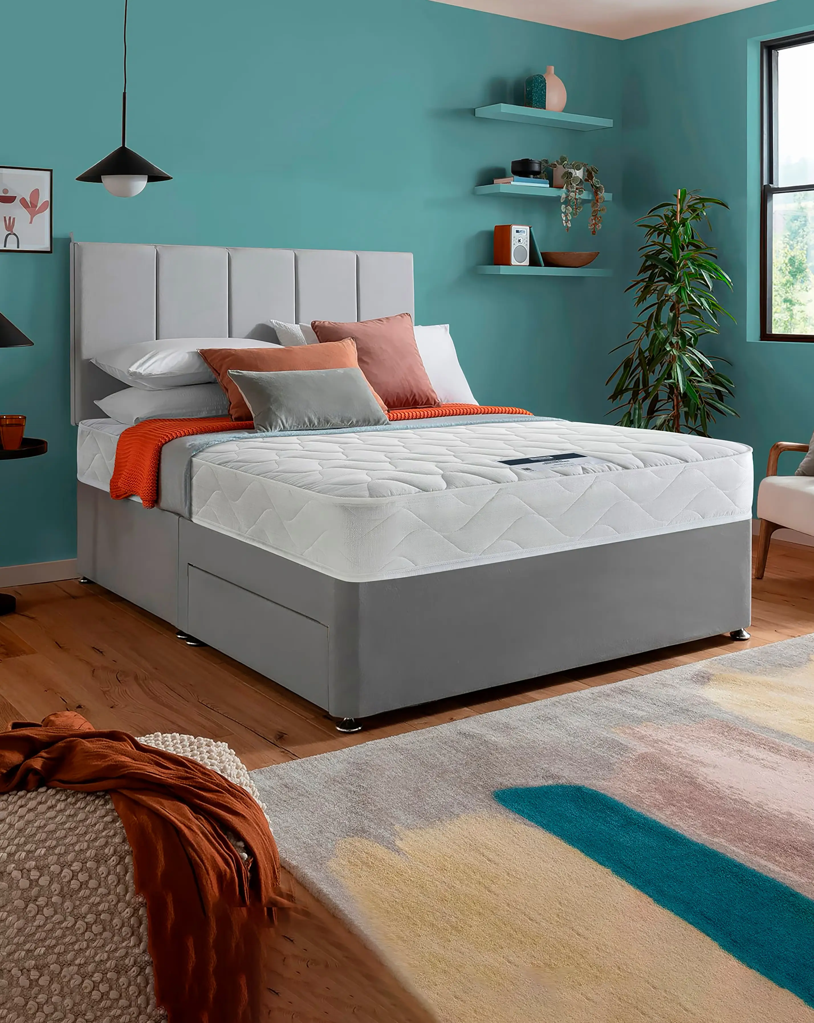 Silentnight Essentials Comfort Divan Set 1 Silentnight Essentials Comfort Divan Set