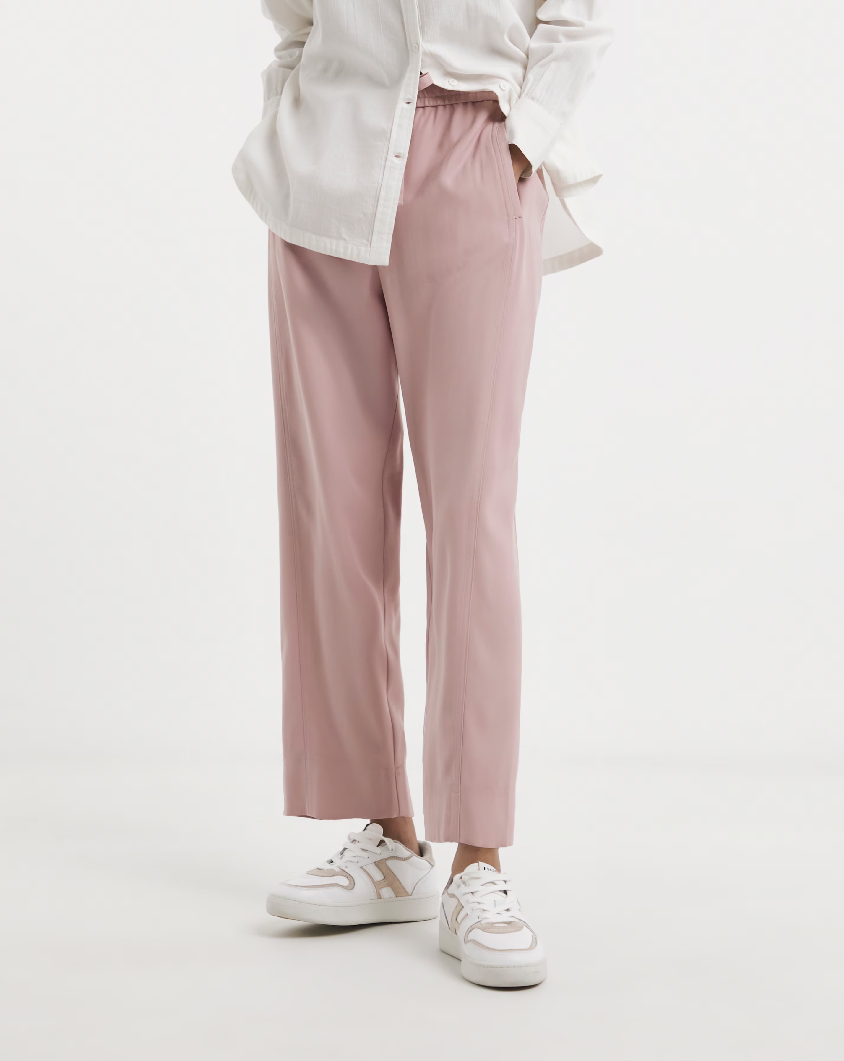 Blush Soft Utility Pull On Trouser 3 Blush Soft Utility Pull On Trouser