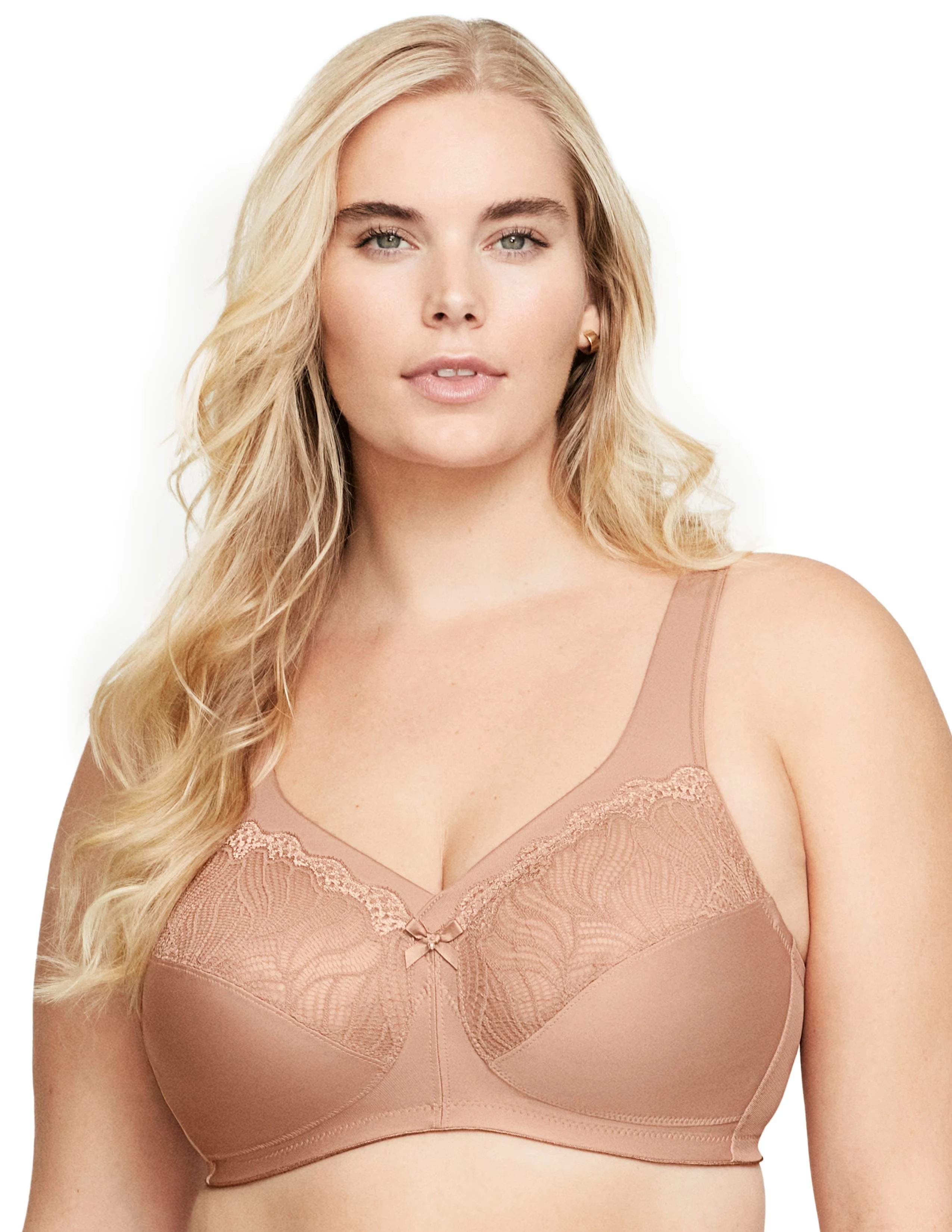Glamorise Plus Size MagicLift Natural Support Bra 1010 1 Glamorise Plus Size MagicLift Natural Support Bra 1010