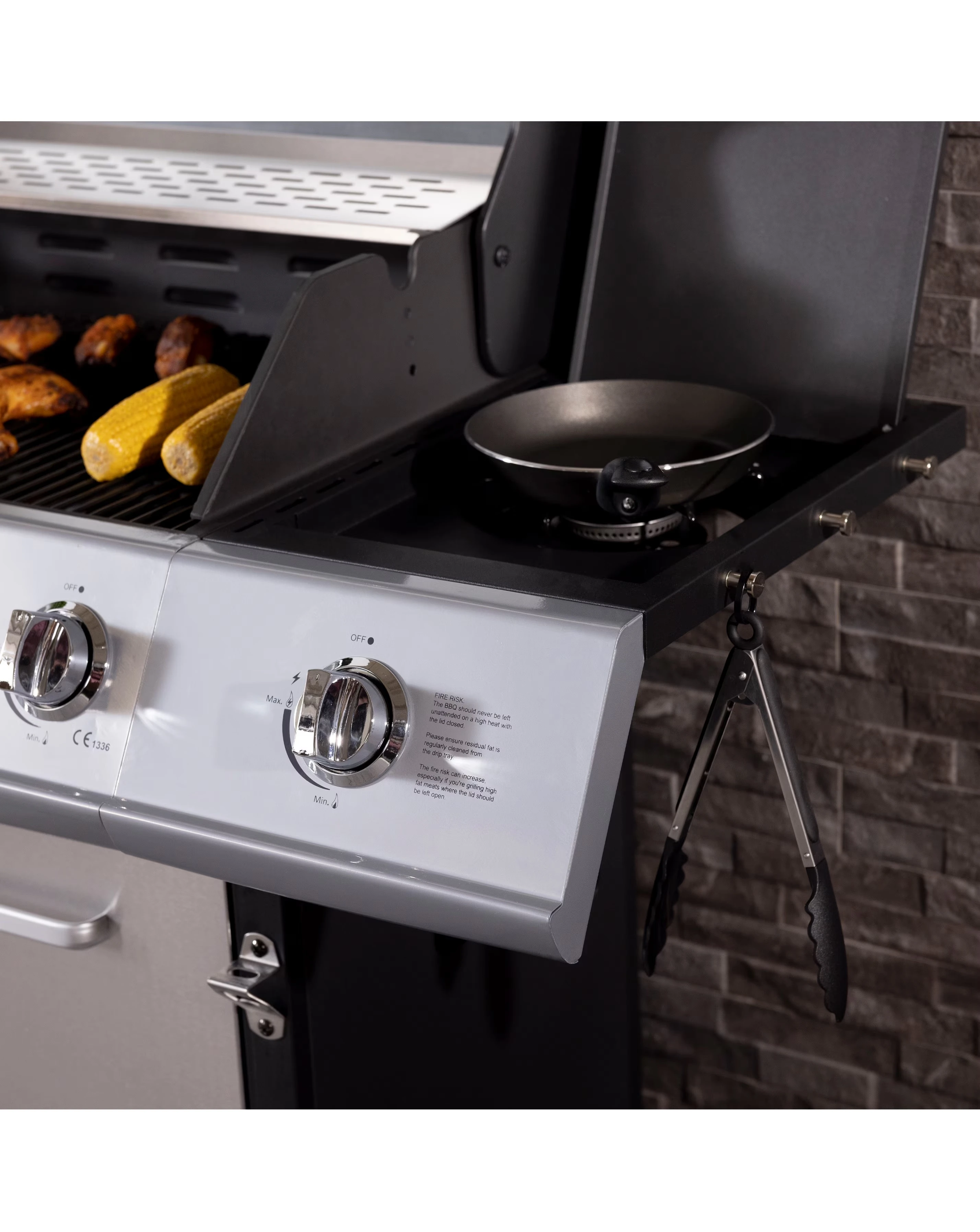 Charles Bentley 6 Burner Gas BBQ with Side Burner 4 Charles Bentley 6 Burner Gas BBQ with Side Burner