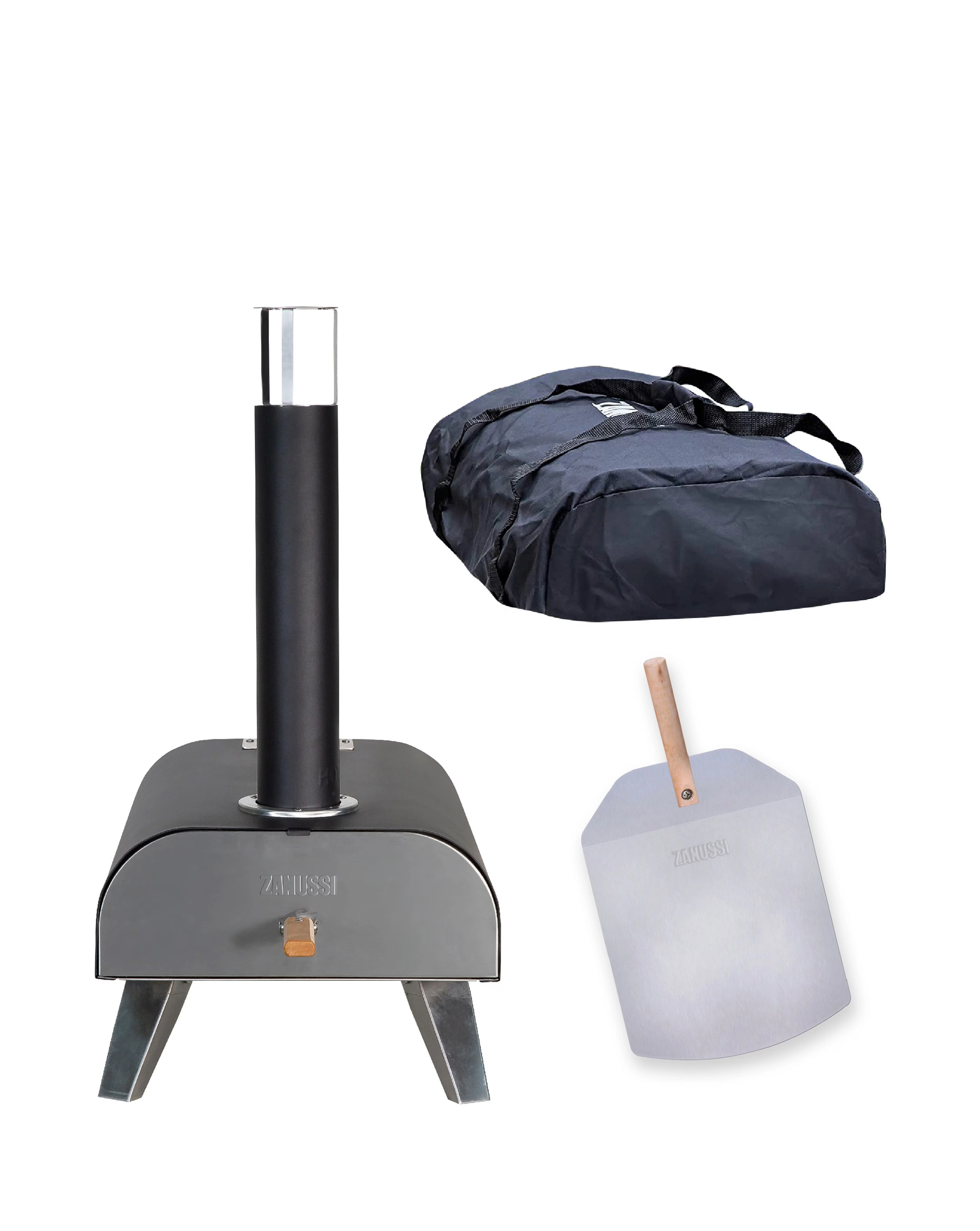 Zanussi BBQ Pizza Oven with Paddle & Cover 1 Zanussi BBQ Pizza Oven with Paddle & Cover