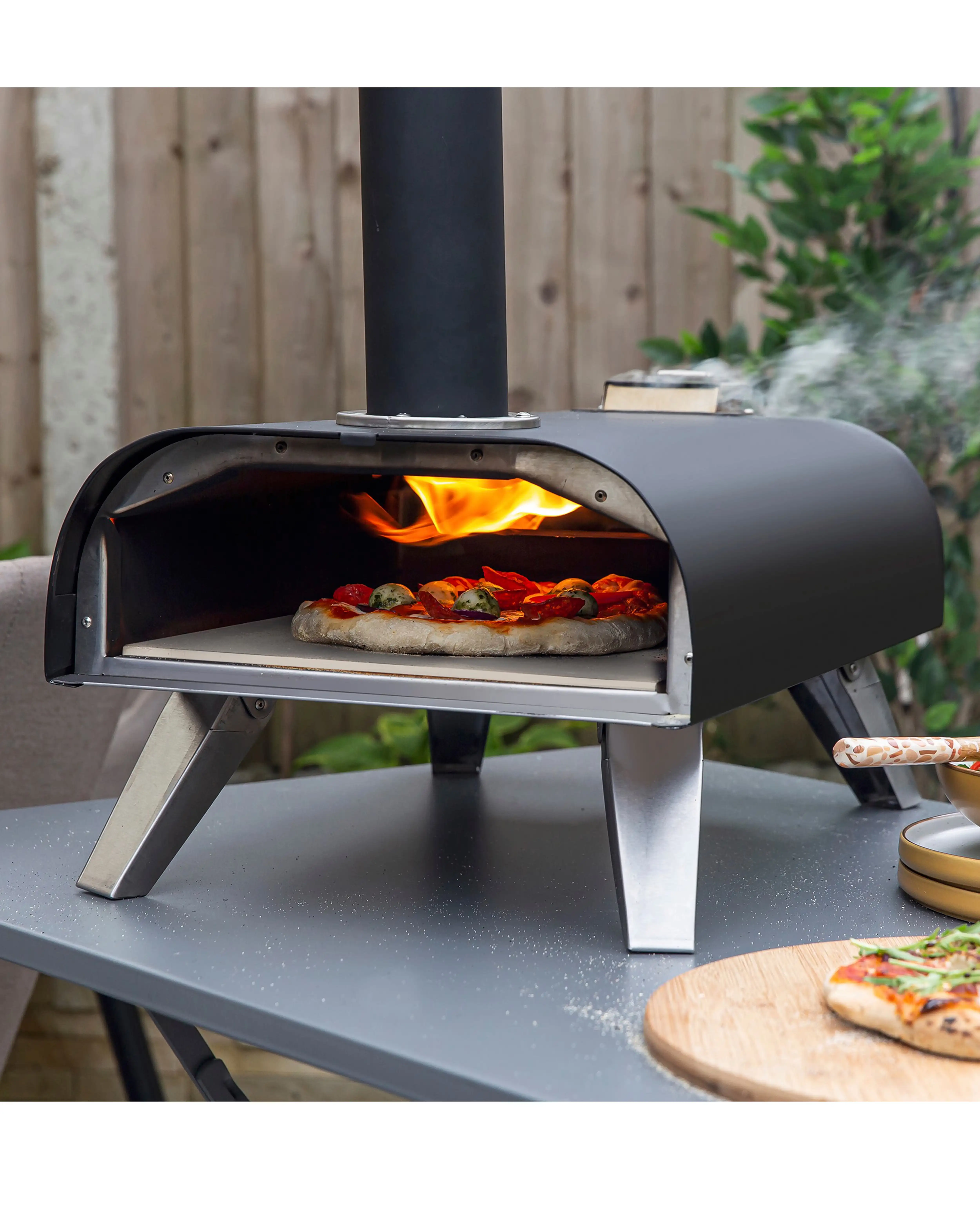 Zanussi BBQ Pizza Oven with Paddle & Cover 15 Zanussi BBQ Pizza Oven with Paddle & Cover