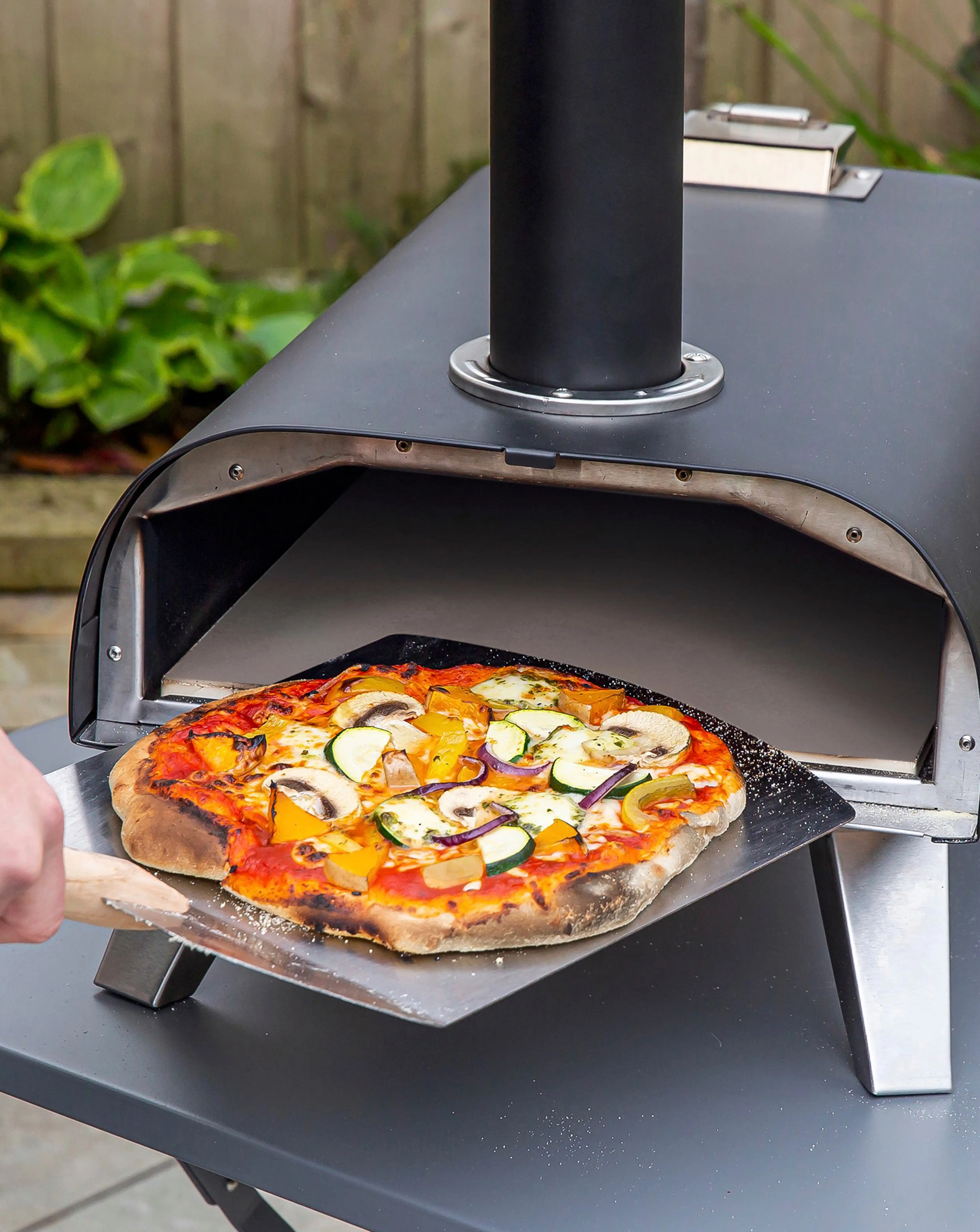 Zanussi BBQ Pizza Oven with Paddle & Cover 17 Zanussi BBQ Pizza Oven with Paddle & Cover