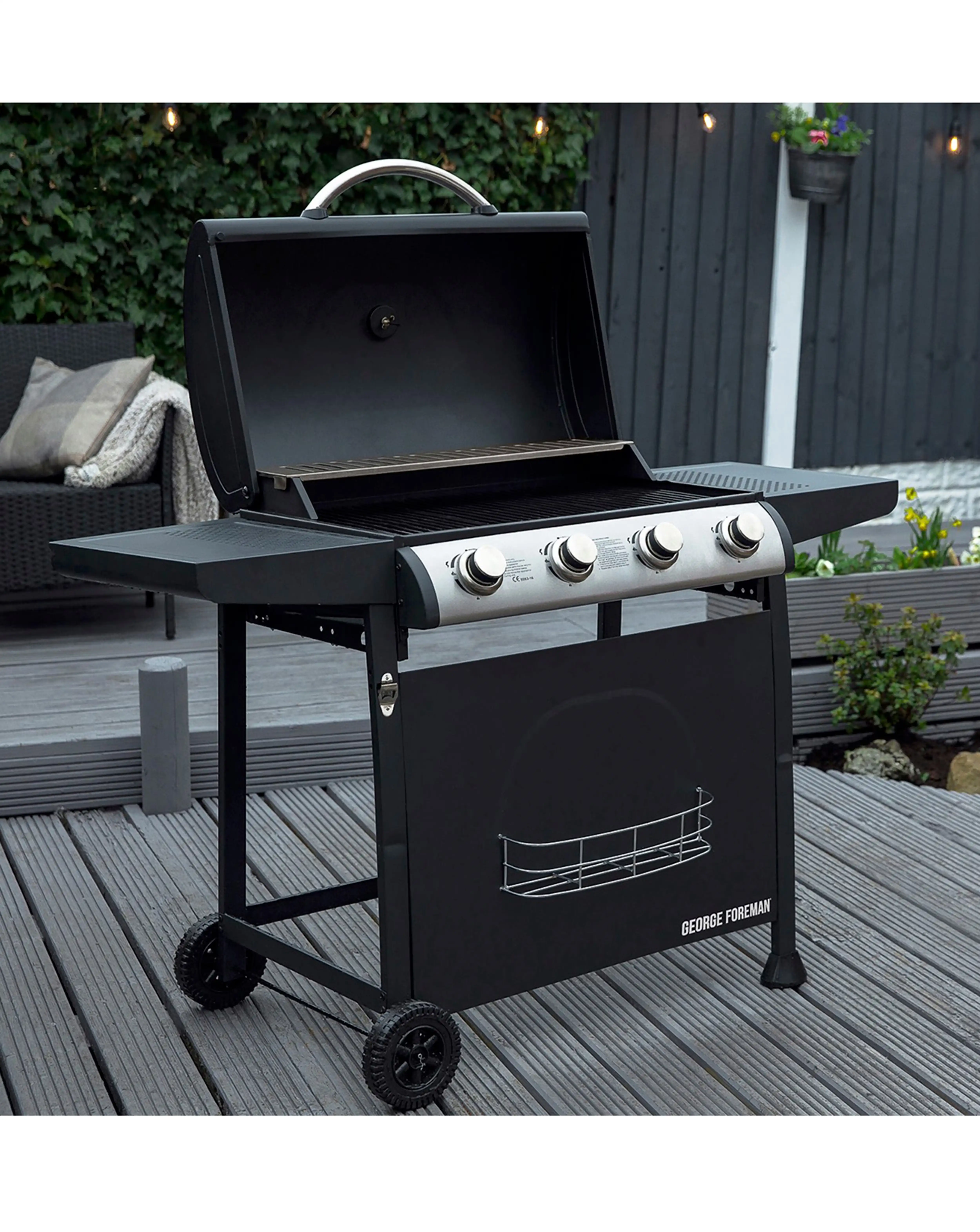George Foreman 4 Burner Gas BBQ 10 George Foreman 4 Burner Gas BBQ