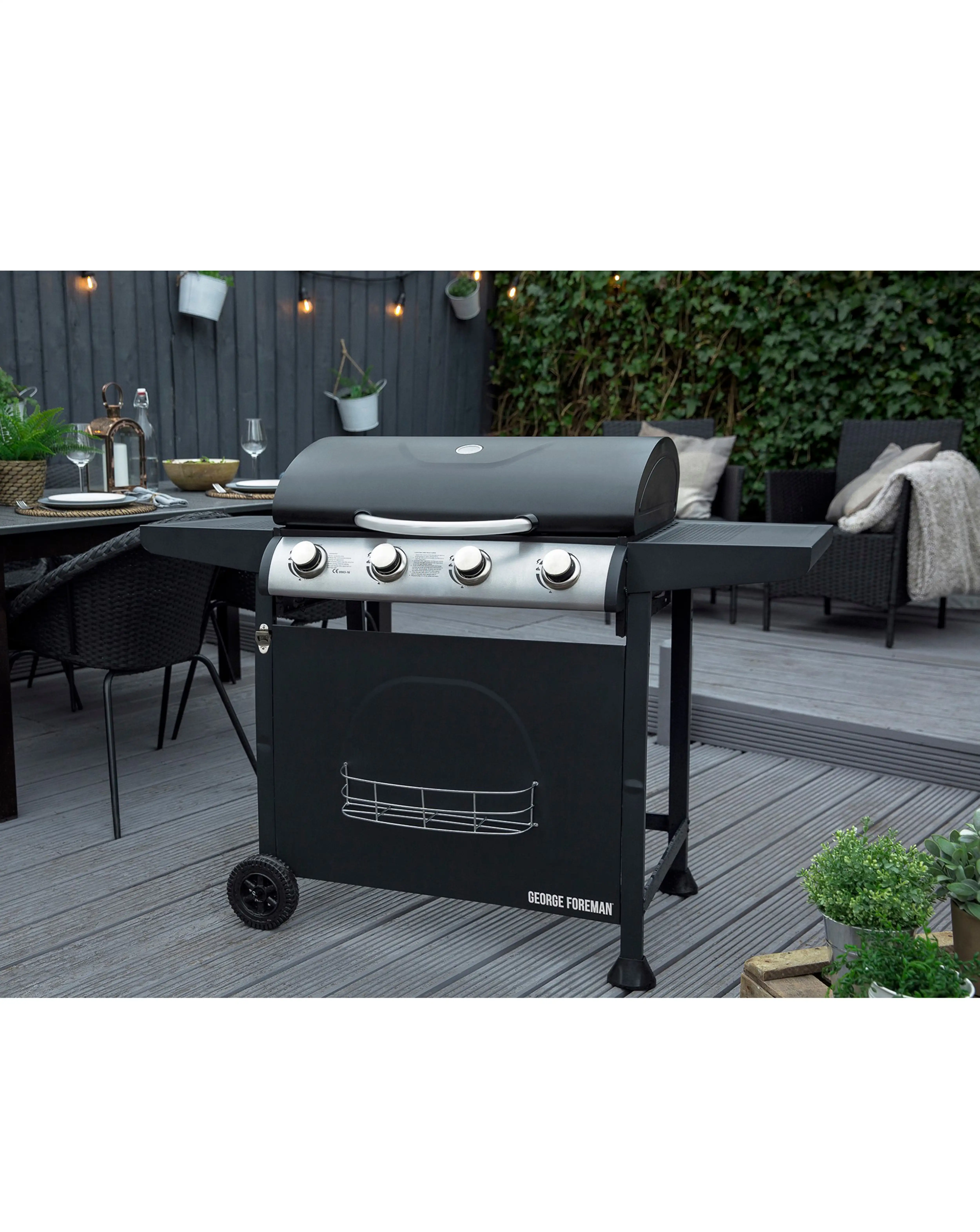 George Foreman 4 Burner Gas BBQ 3 George Foreman 4 Burner Gas BBQ