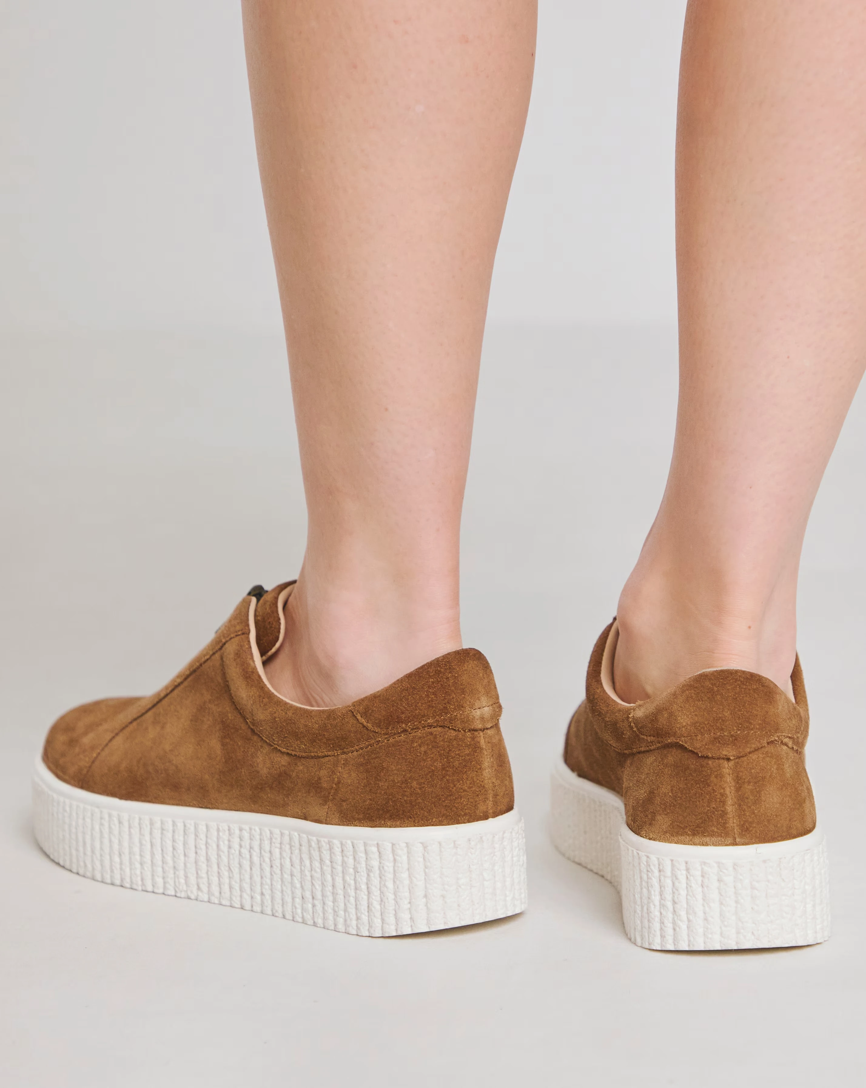 Meridian Zip Up Leather Trainer - Wide Fit (E) 4 Meridian Zip Up Leather Trainer - Extra Wide Fit (EEE)