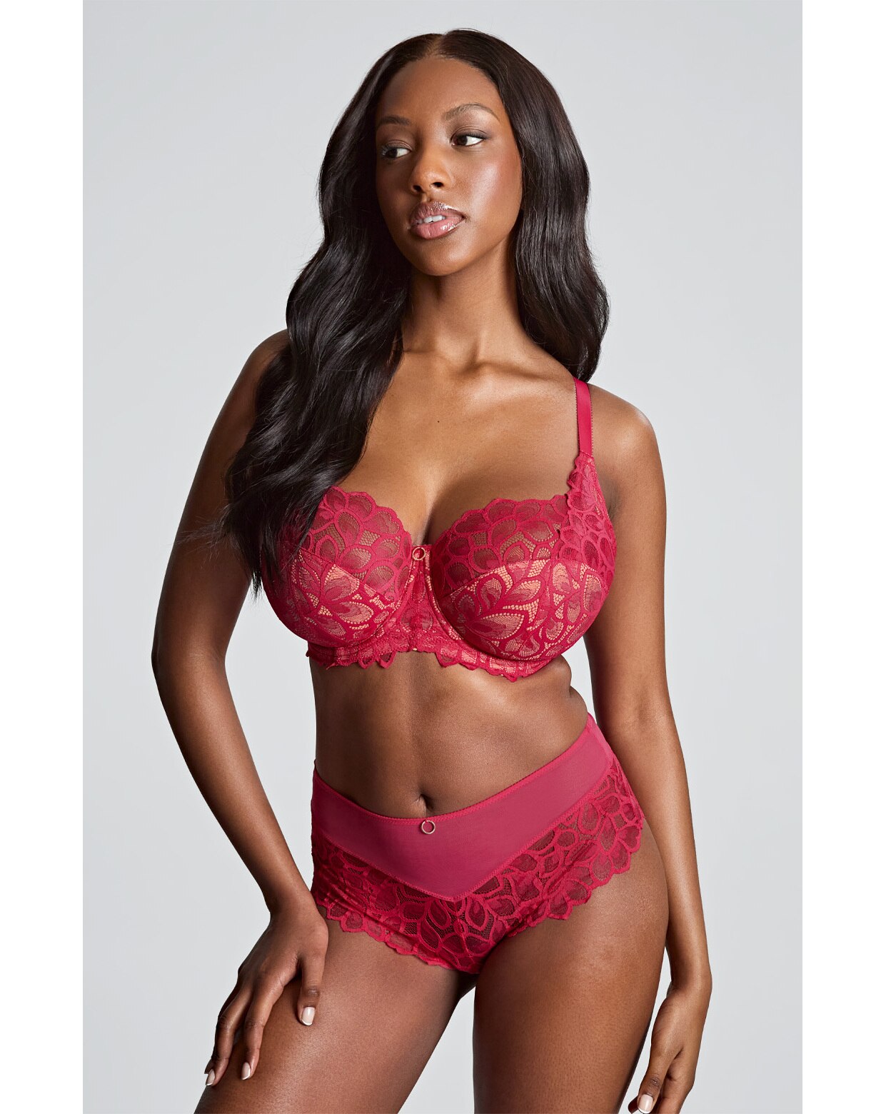 Panache Allure Full Cup Wired Bra Raspberry 3 Panache Allure Full Cup Wired Bra Raspberry