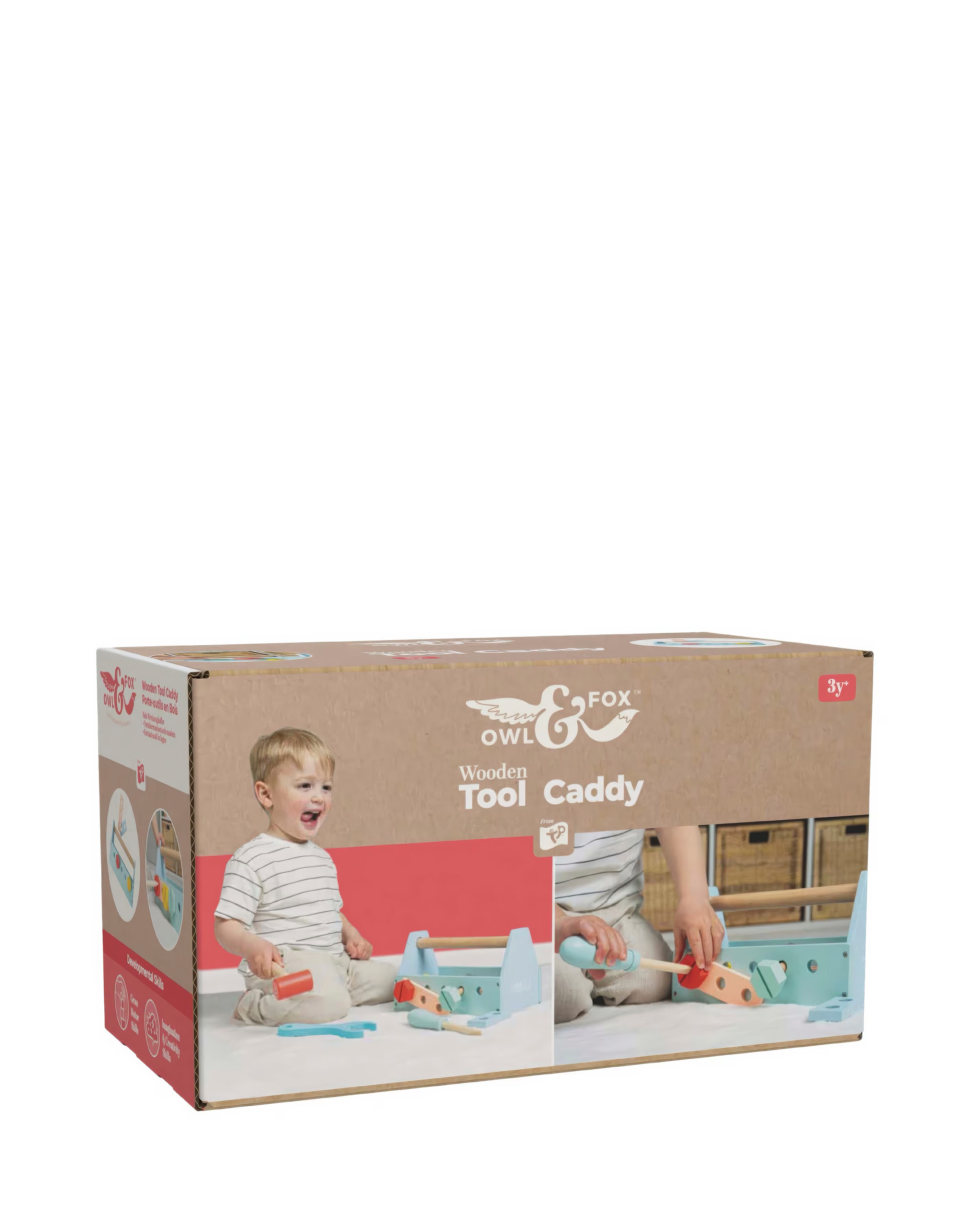 TP Owl & Fox Wooden Toolbox 3 TP Owl & Fox Wooden Toolbox