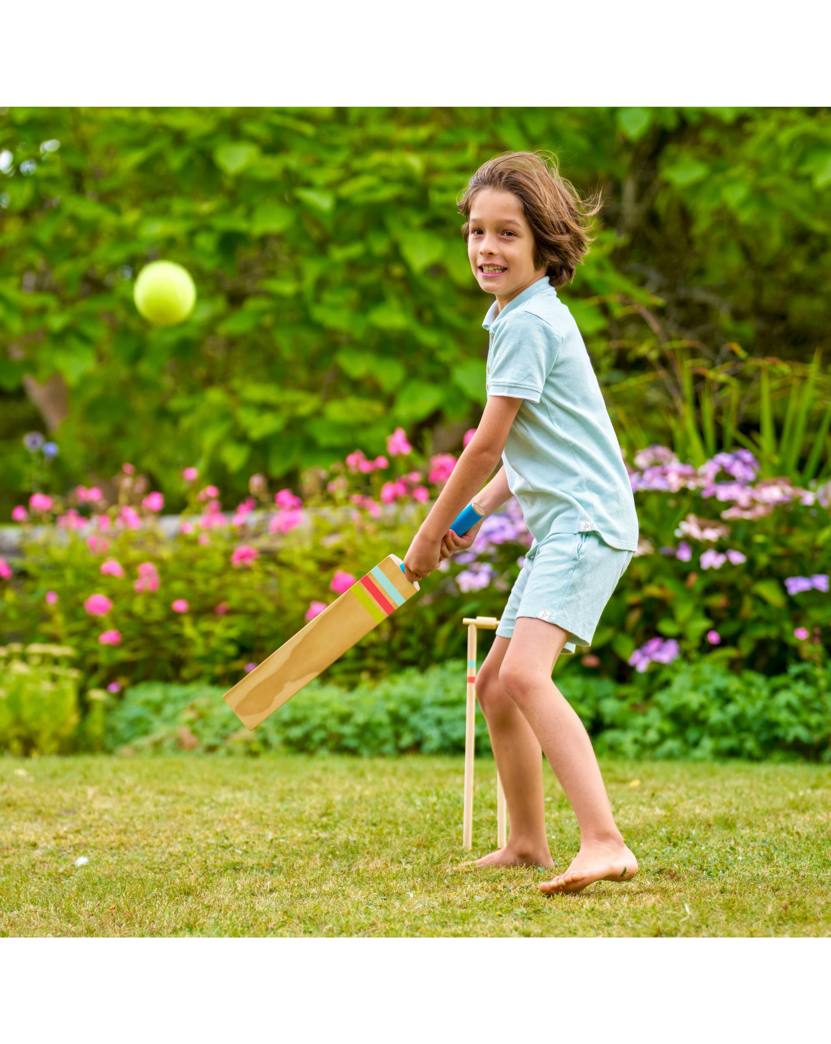 TP Wooden Cricket Set 8 TP Wooden Cricket Set