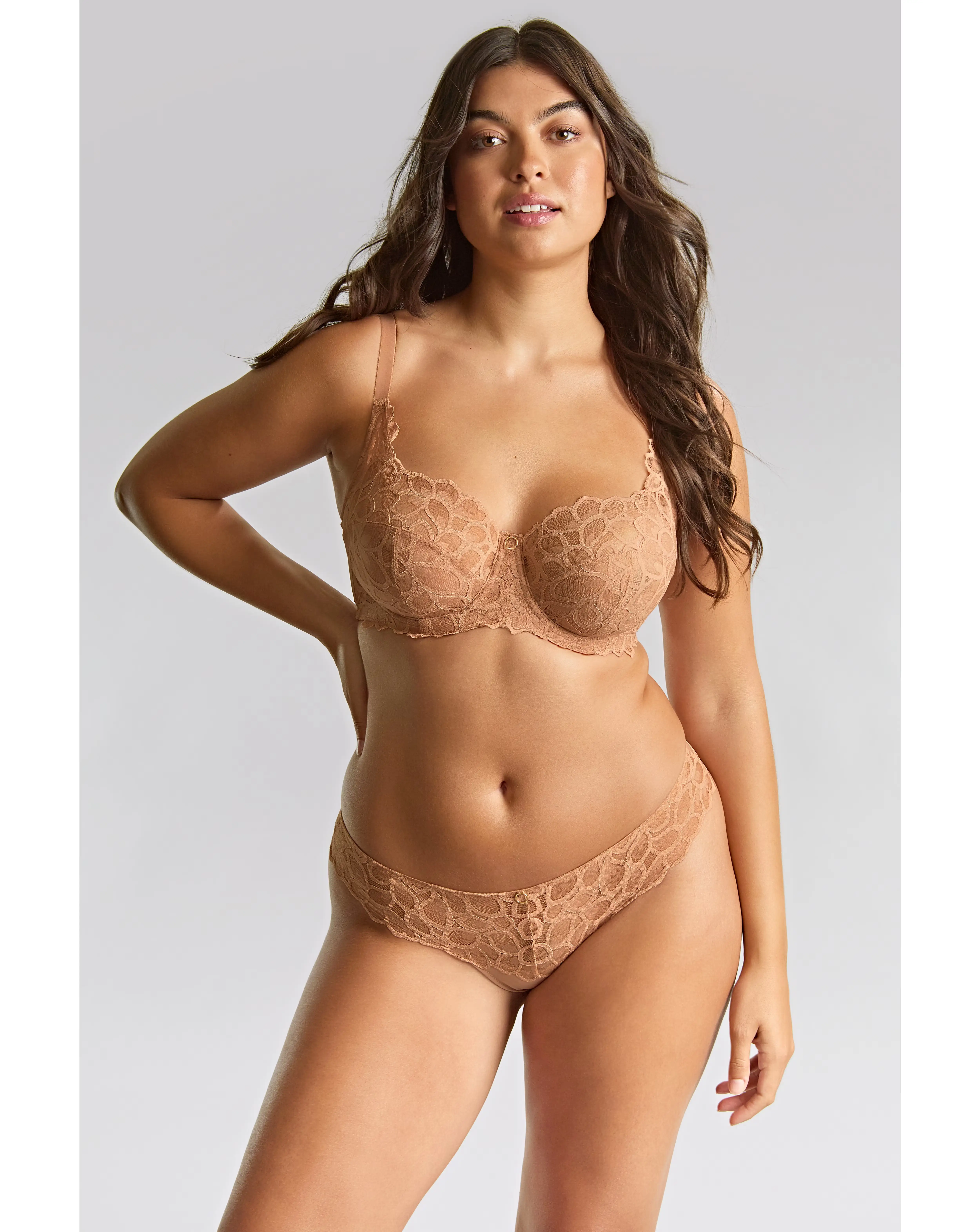 Panache Allure Full Cup Wired Bra Honey 1 Panache Allure Full Cup Wired Bra Honey