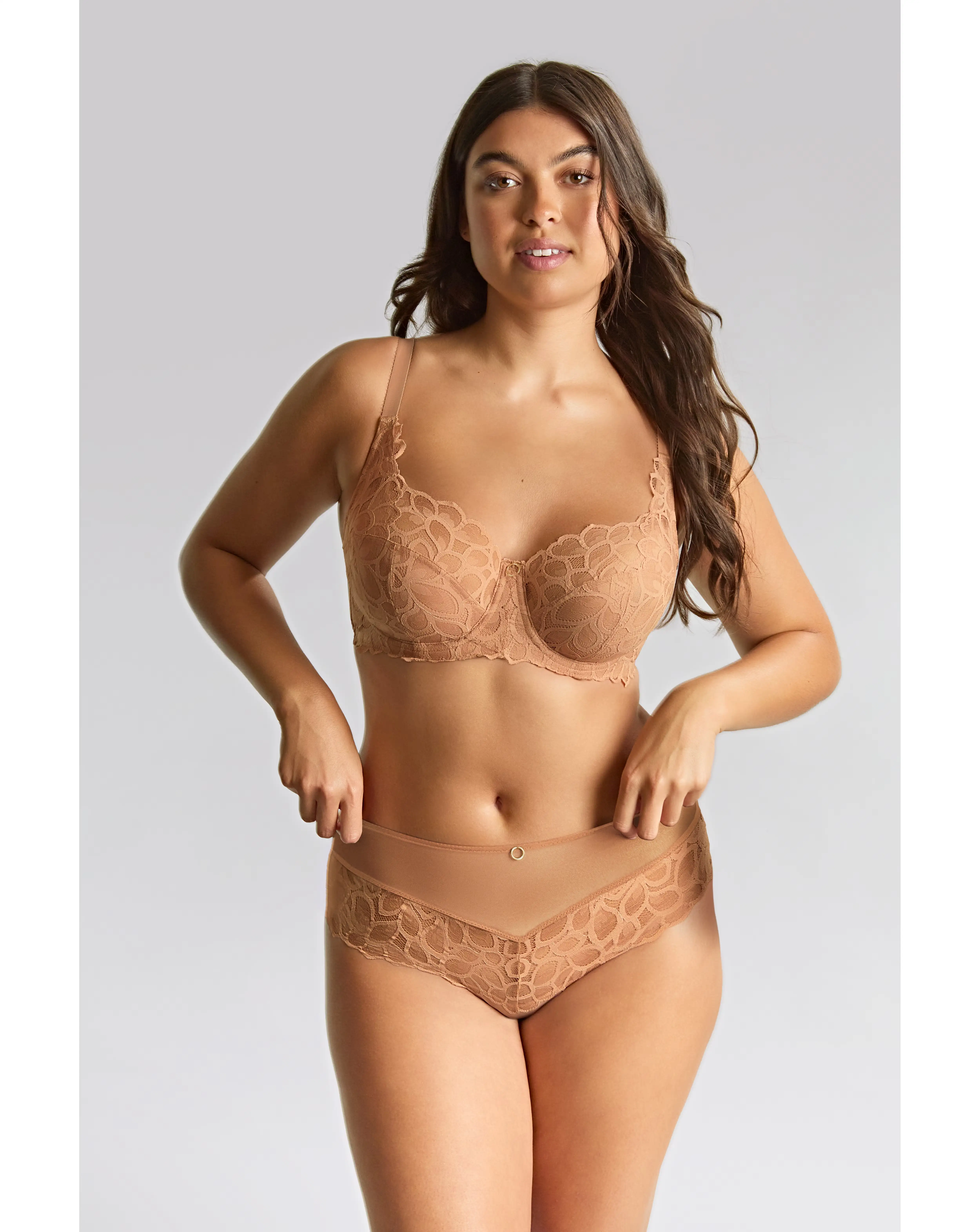 Panache Allure Full Cup Wired Bra Honey 3 Panache Allure Full Cup Wired Bra Honey