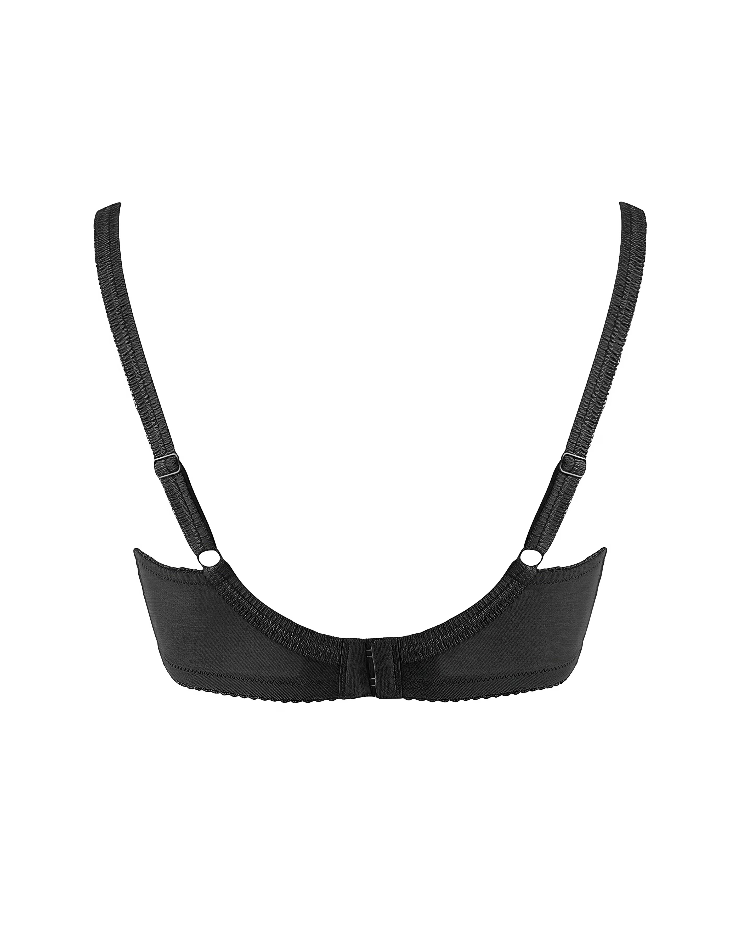 Pour Moi St Tropez Full Cup Wired Bra Black 5 Pour Moi St Tropez Full Cup Wired Bra Black