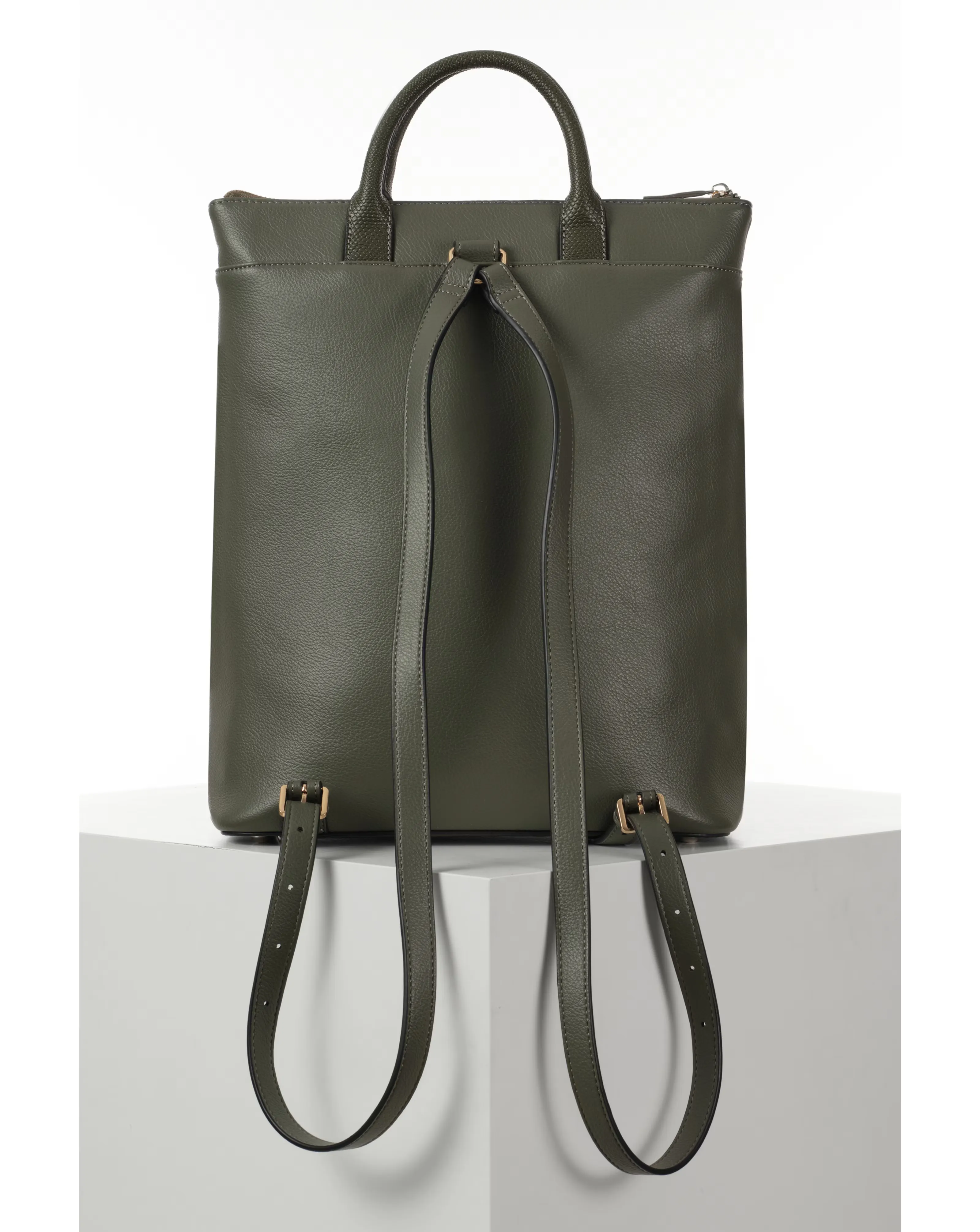 Luella Grey Sally Khaki Laptop Backpack 6 Luella Grey Sally Khaki Laptop Backpack