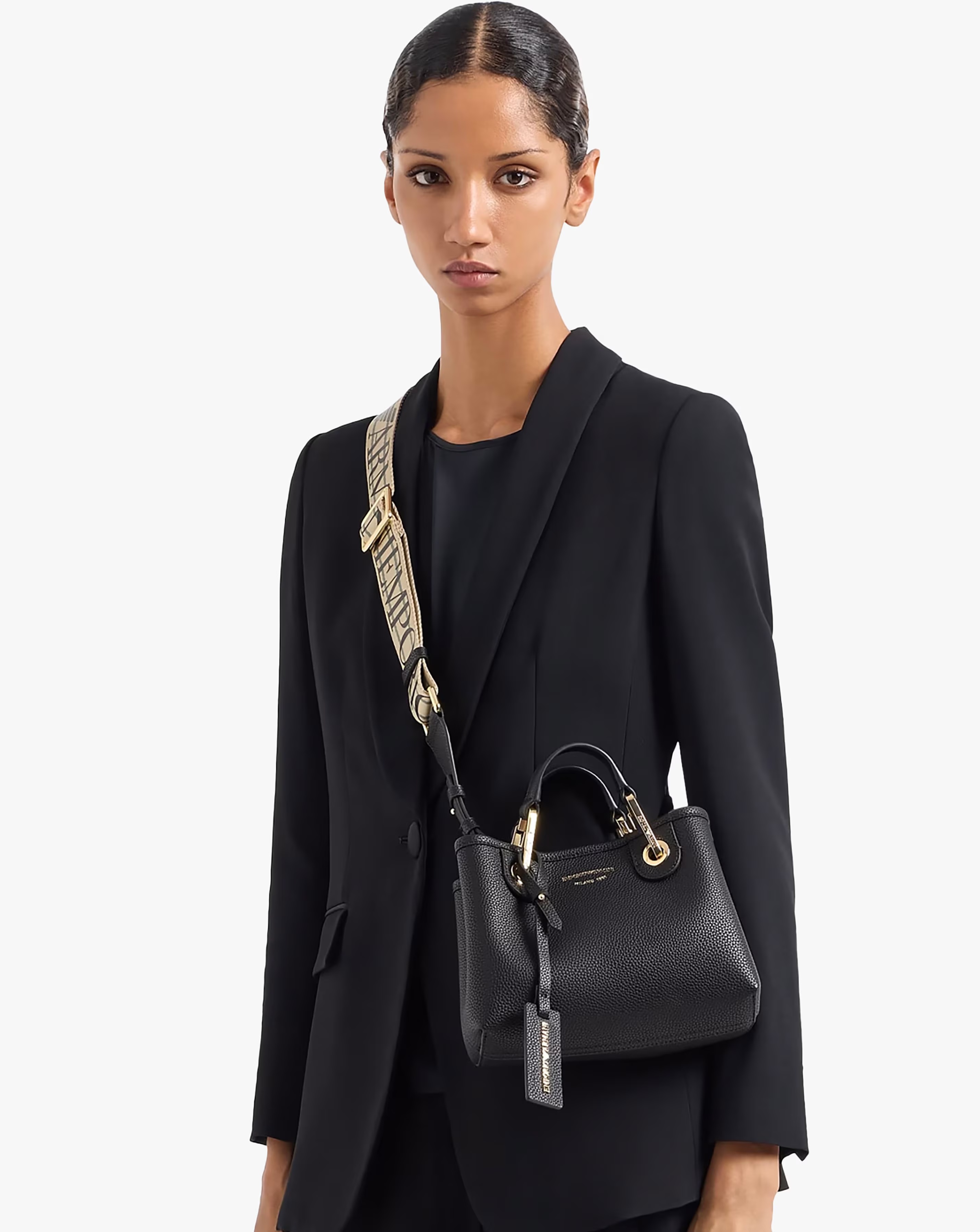 Emporio Armani X Small Black Cross-Body Shopper Bag 6 Emporio Armani X Small Black Cross-Body Shopper Bag