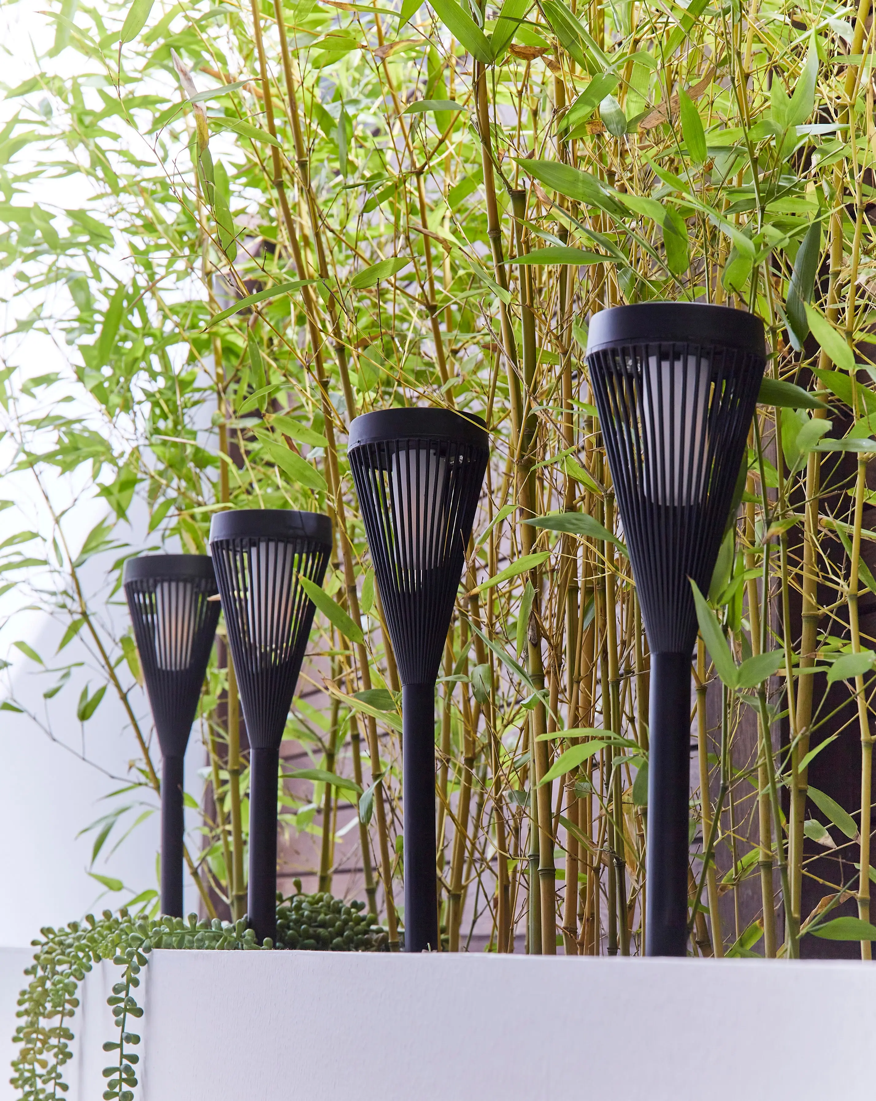 4 Urbane Flaming Stake Lights 2 4 Urbane Flaming Stake Lights