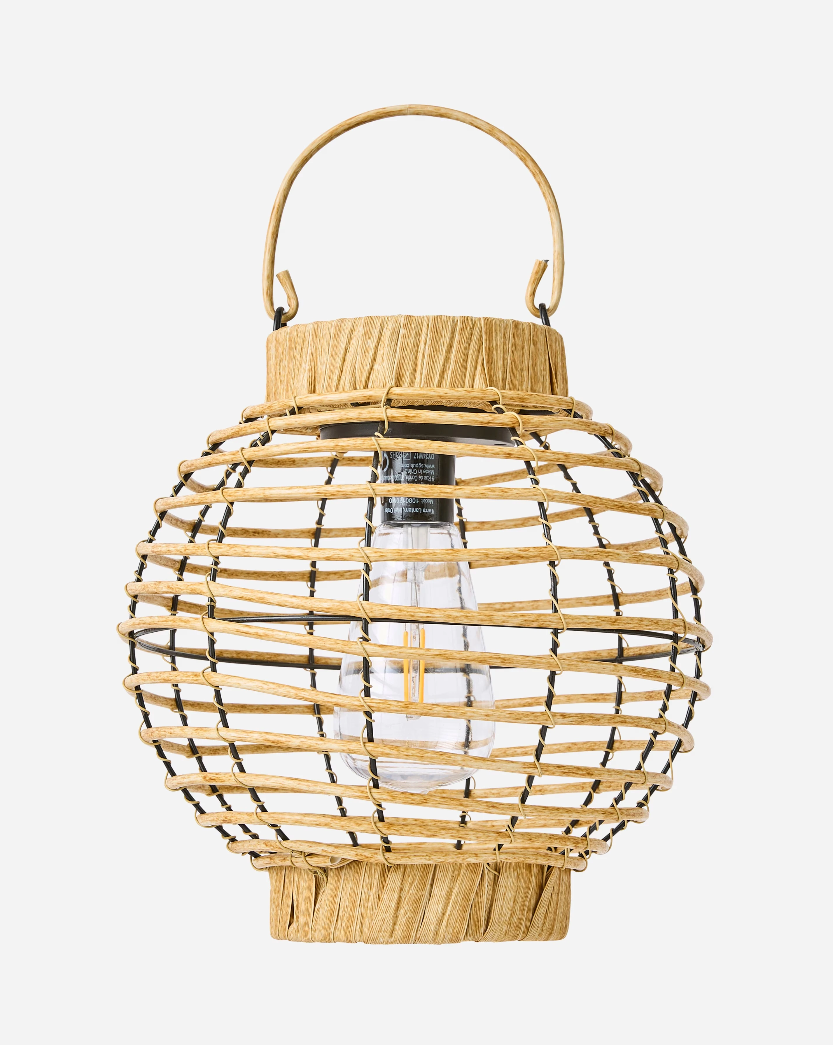 Natural Rattan Lantern 4 Natural Rattan Lantern