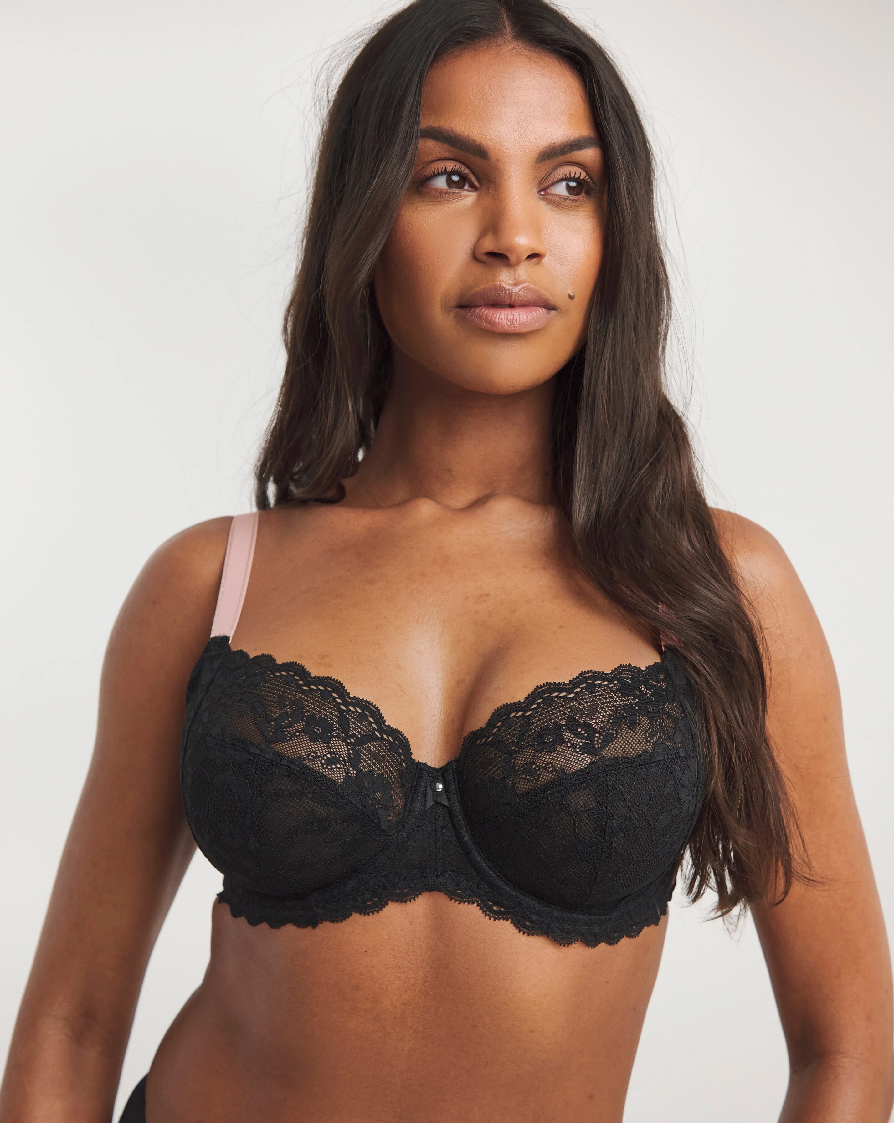 Freya Offbeat Balcony Wired Bra Black 5 Freya Offbeat Balcony Wired Bra Black