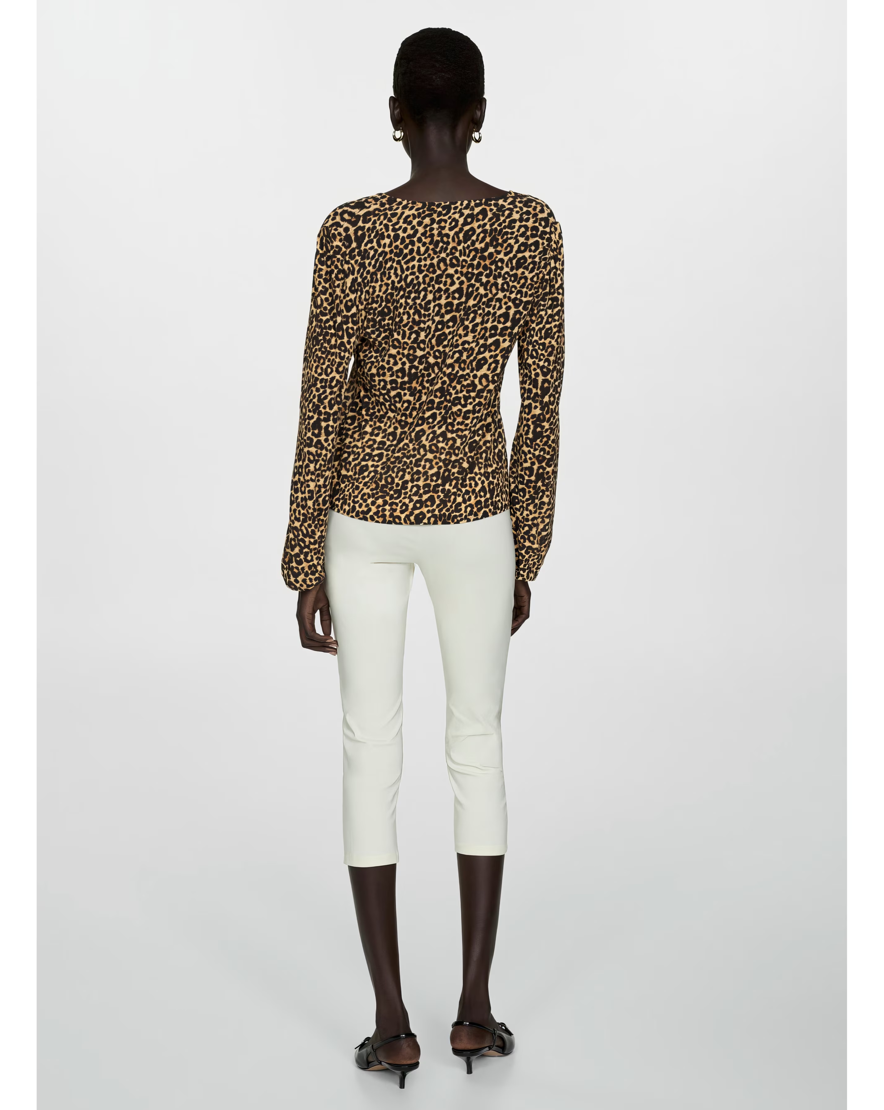 Mango Leopard Print Blouse 5 Mango Leopard Print Blouse
