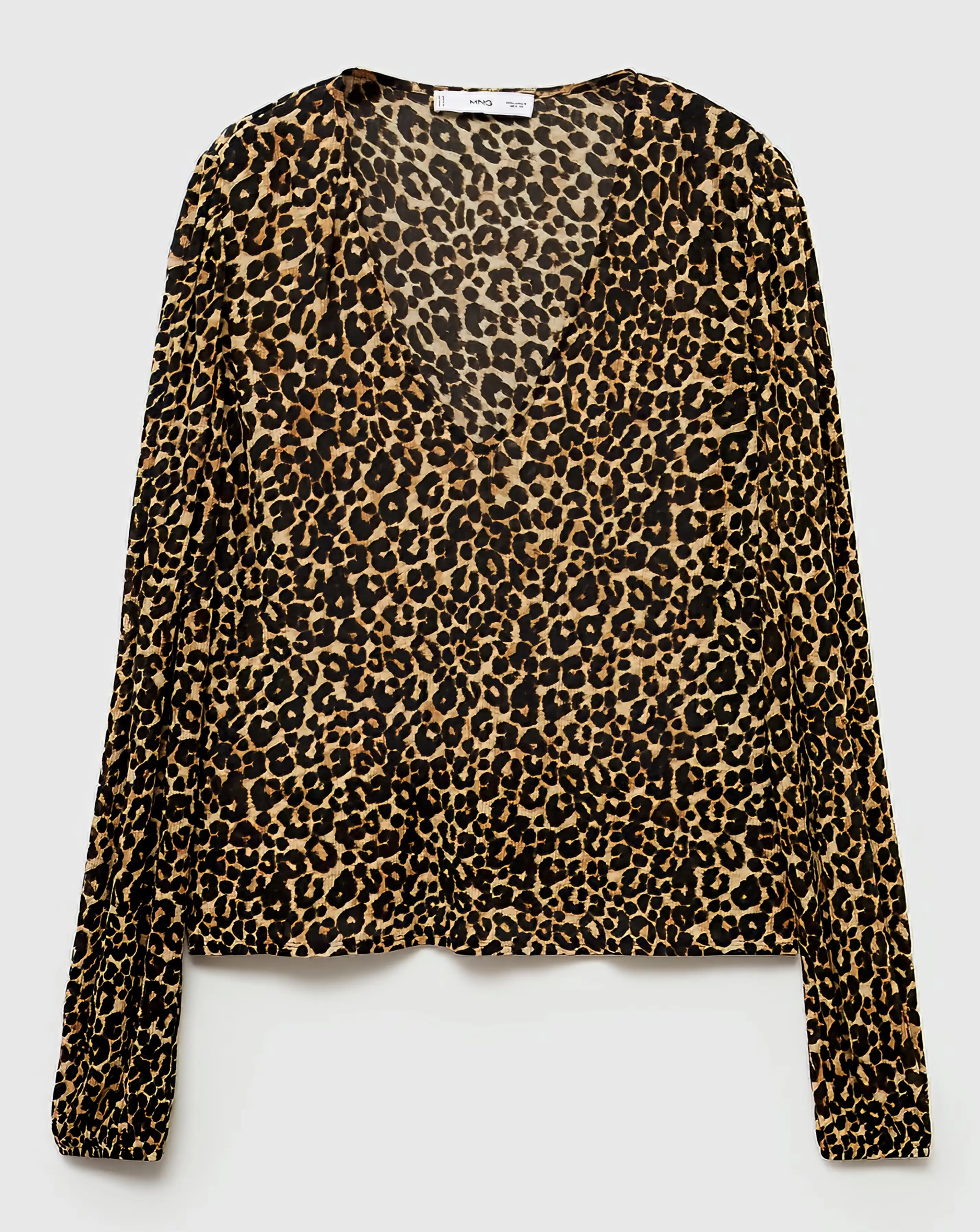 Mango Leopard Print Blouse 8 Mango Leopard Print Blouse