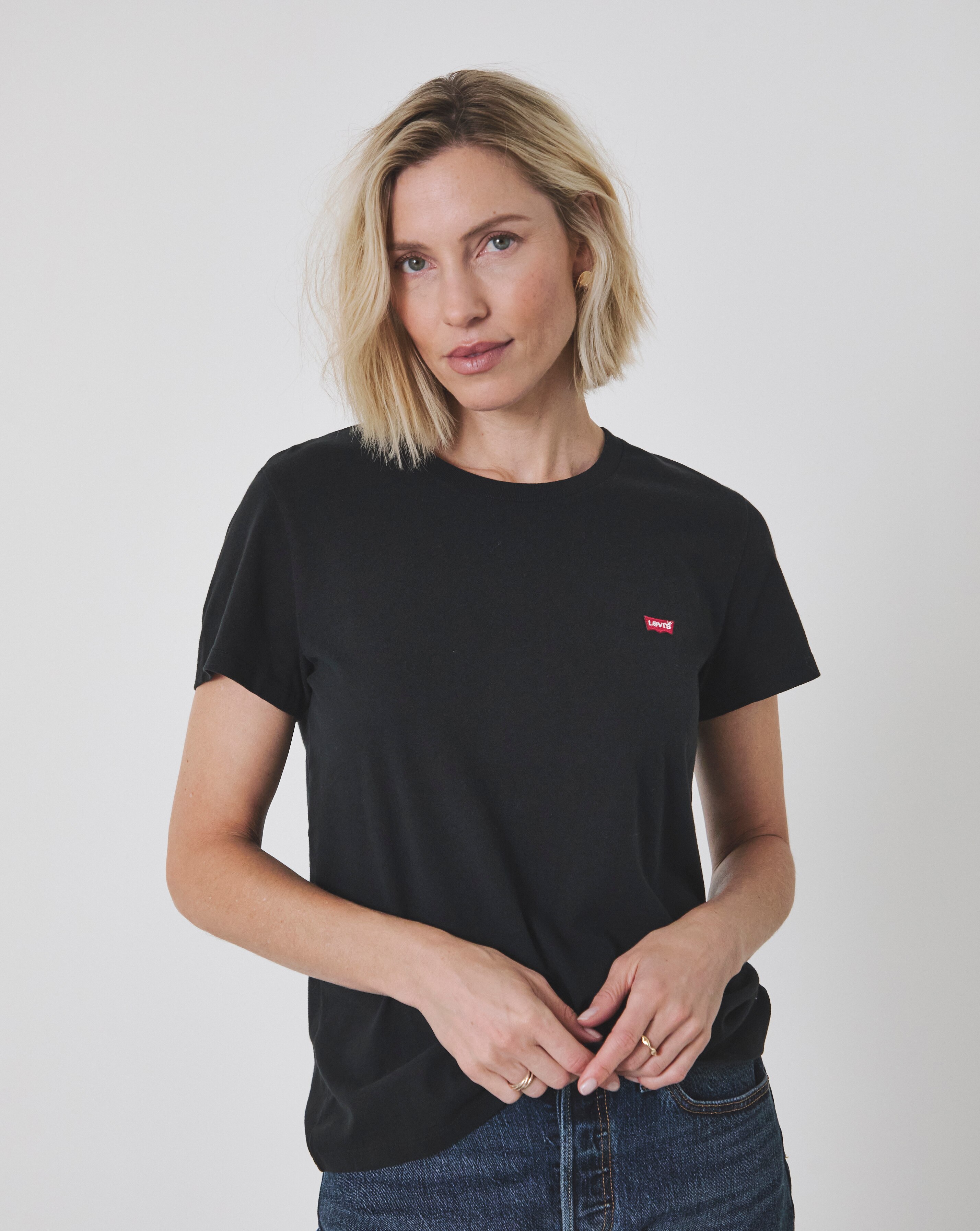 Levi's Perfect Tee Black 1 Levi's Perfect Tee Black