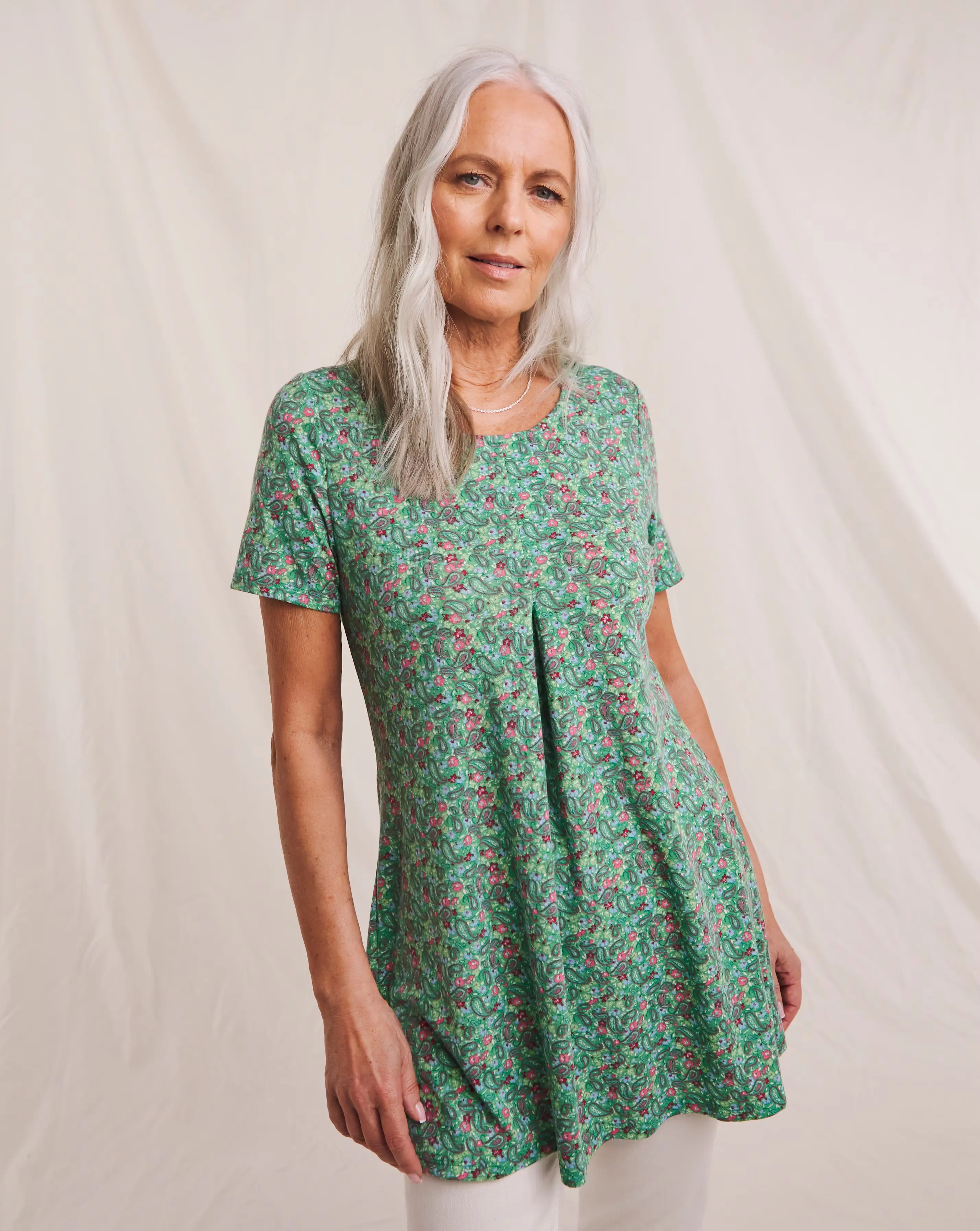 Julipa Printed Jersey Tunic 1 Julipa Printed Jersey Tunic