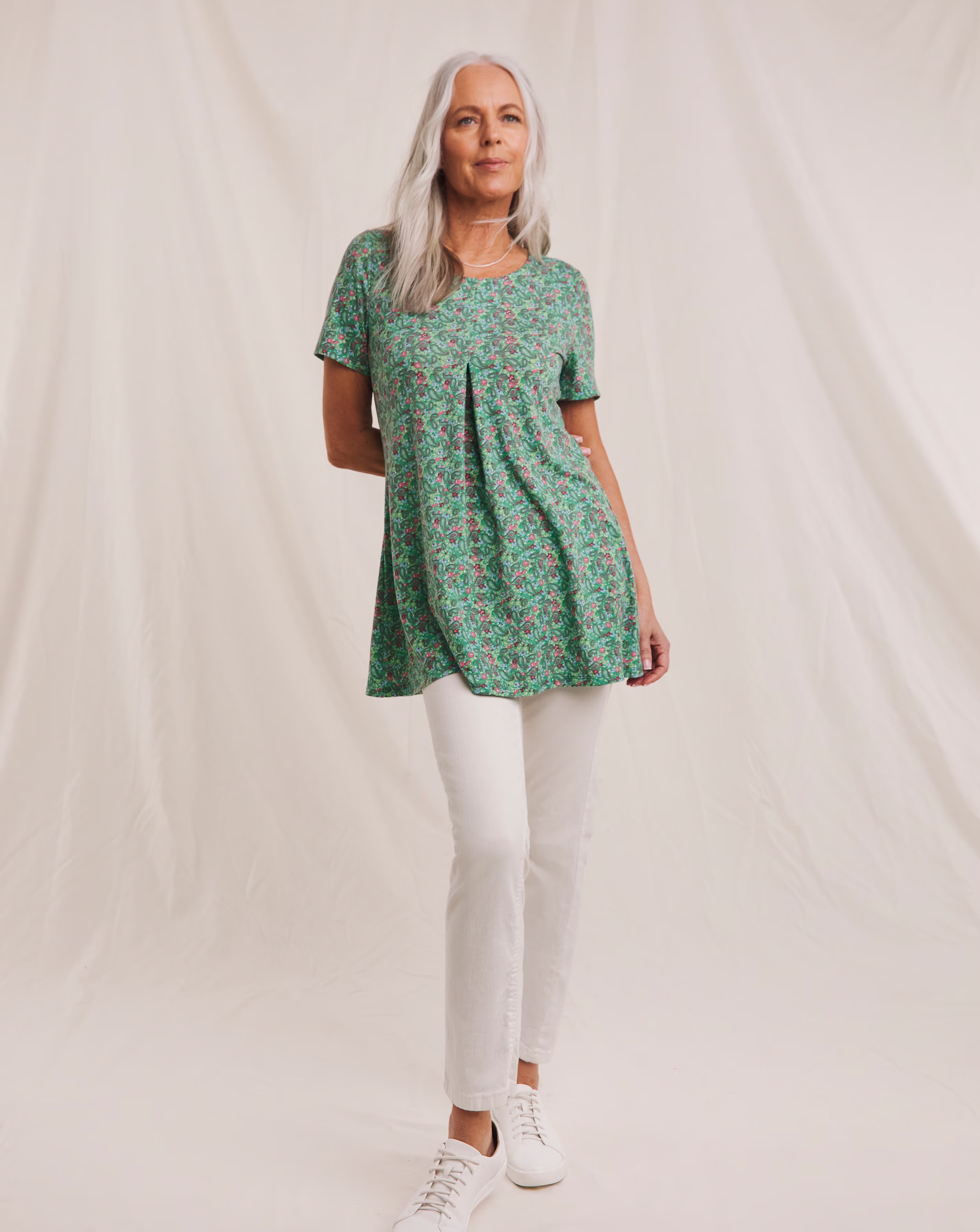 Julipa Printed Jersey Tunic 2 Julipa Printed Jersey Tunic