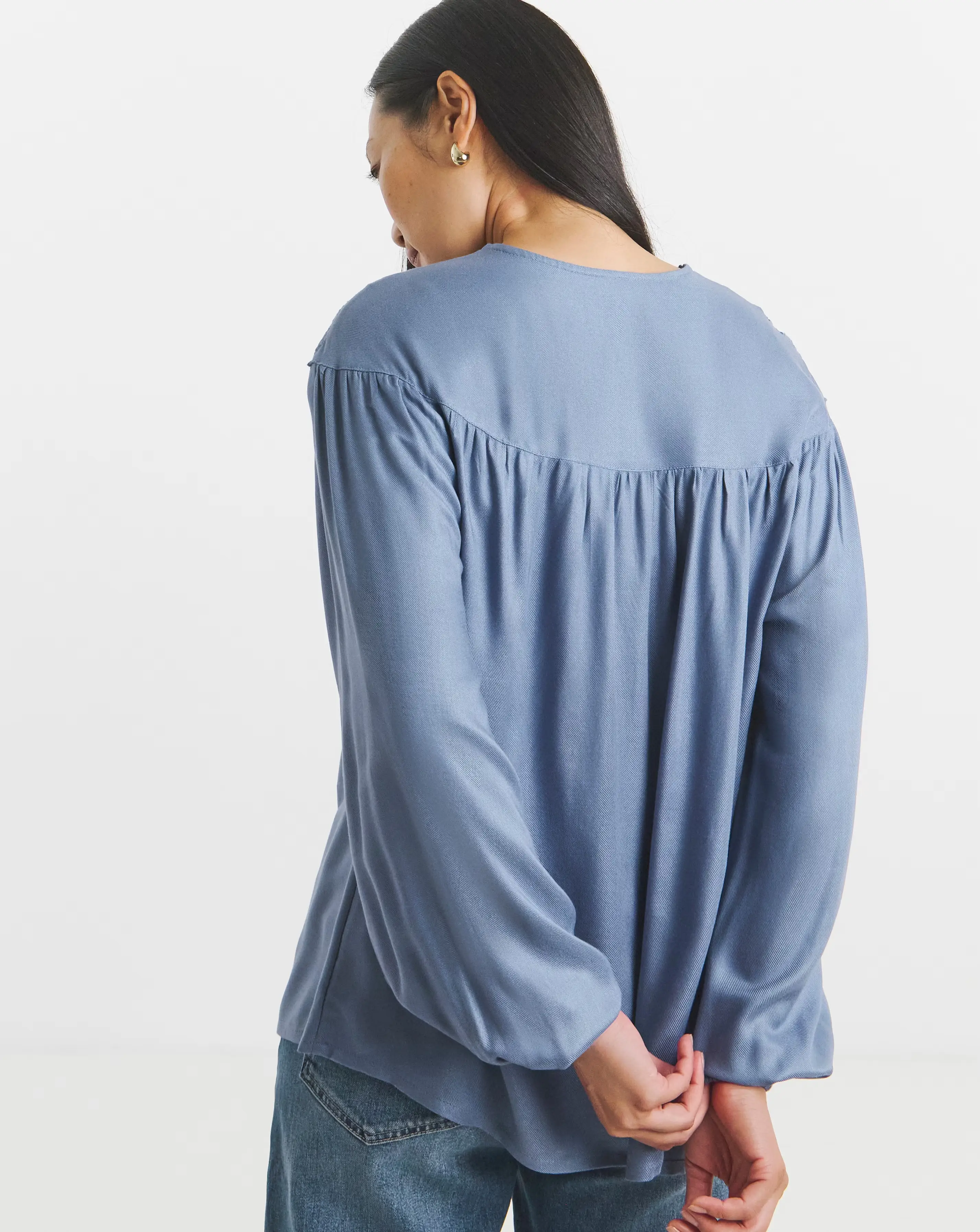 Broderie Yoke Blouse 2 Broderie Yoke Blouse