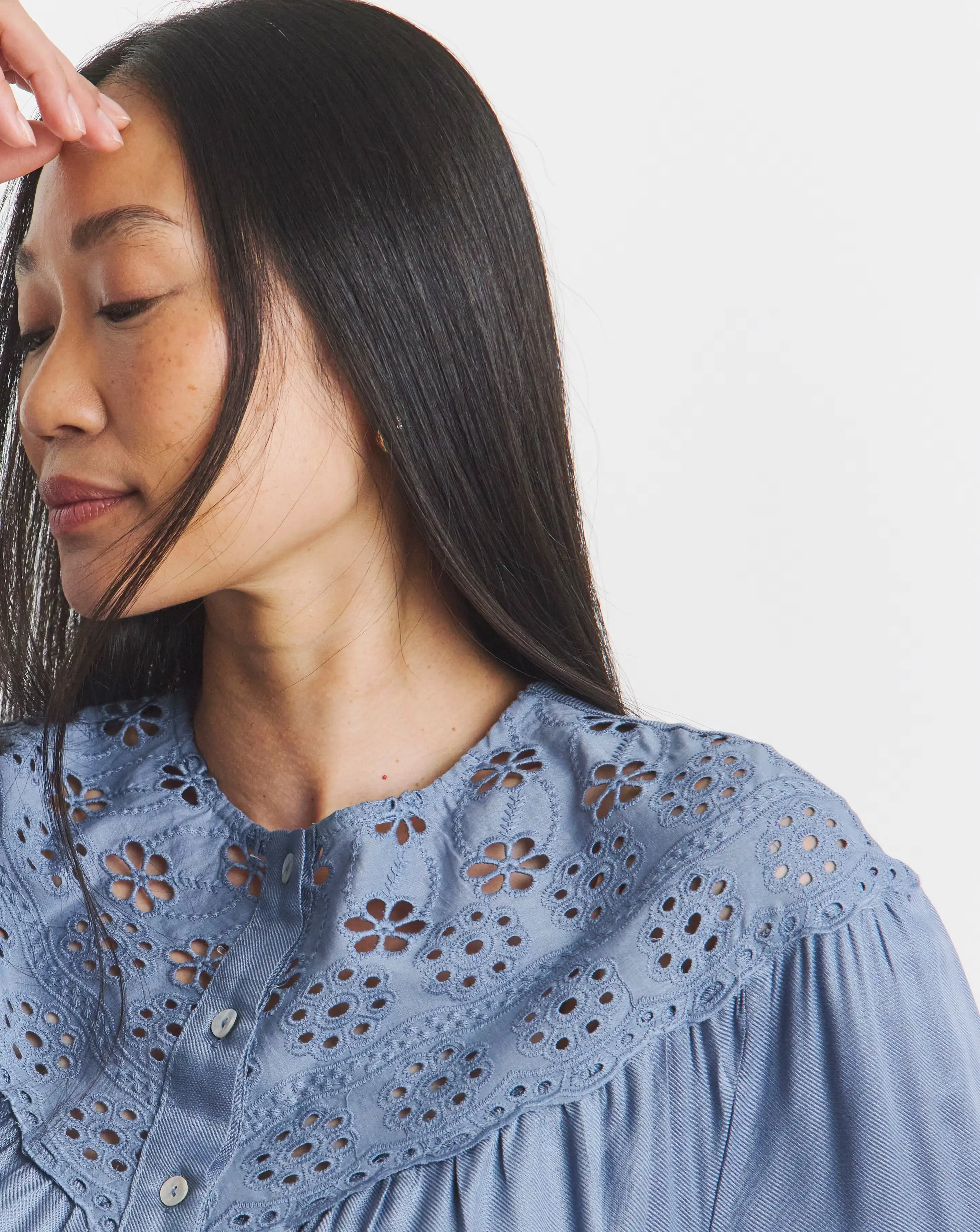 Broderie Yoke Blouse 4 Broderie Yoke Blouse