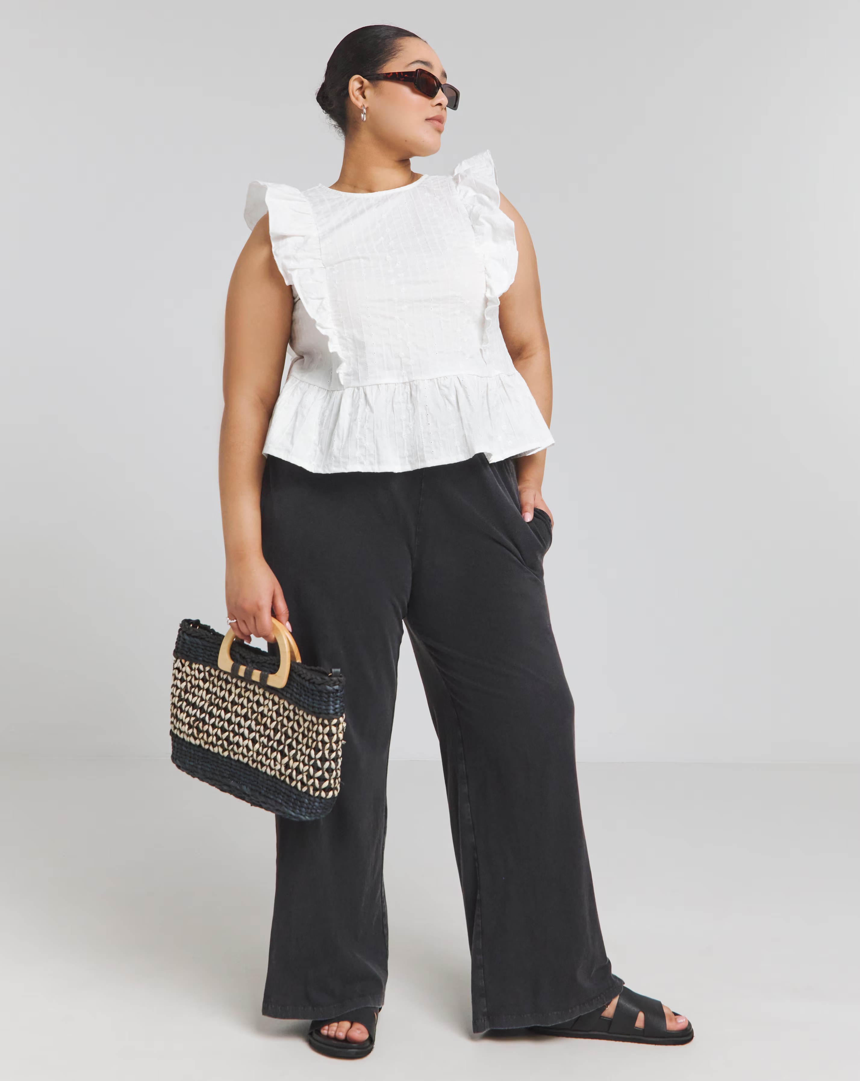 Broderie Ruffle Blouse 2 Broderie Ruffle Blouse