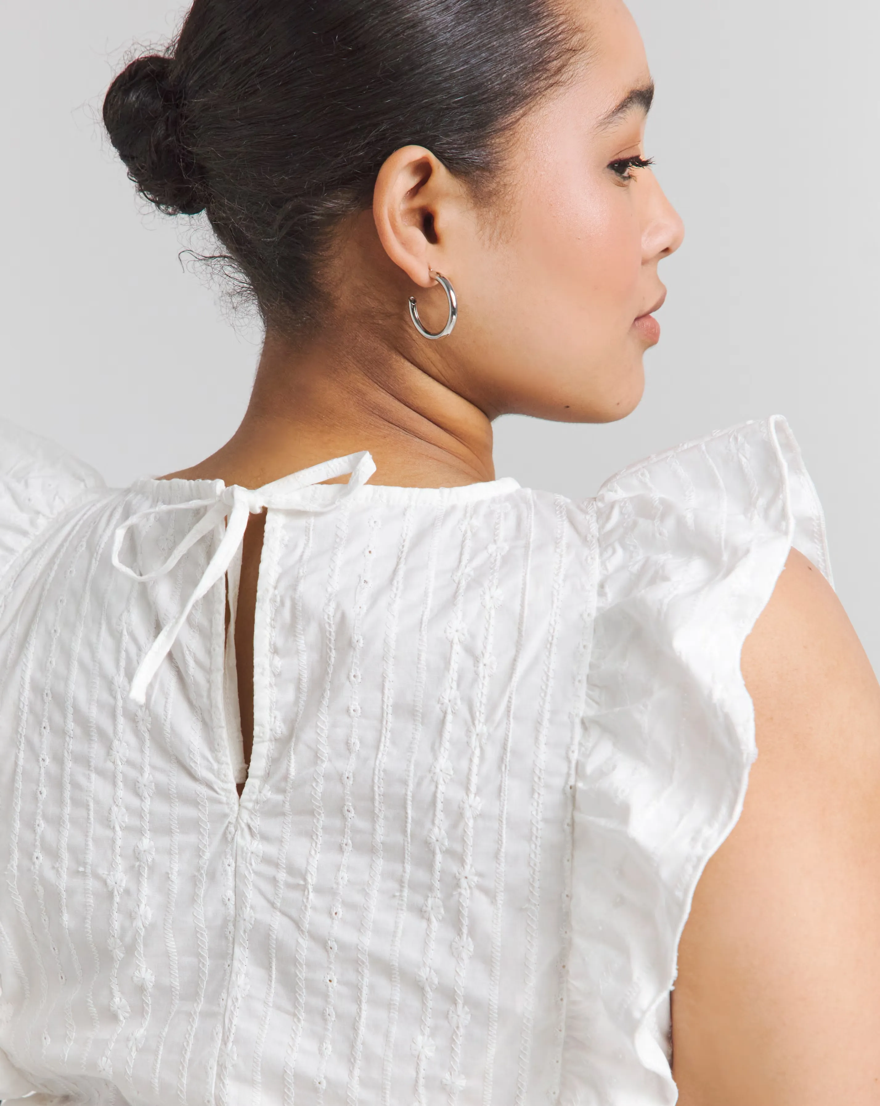 Broderie Ruffle Blouse 3 Broderie Ruffle Blouse