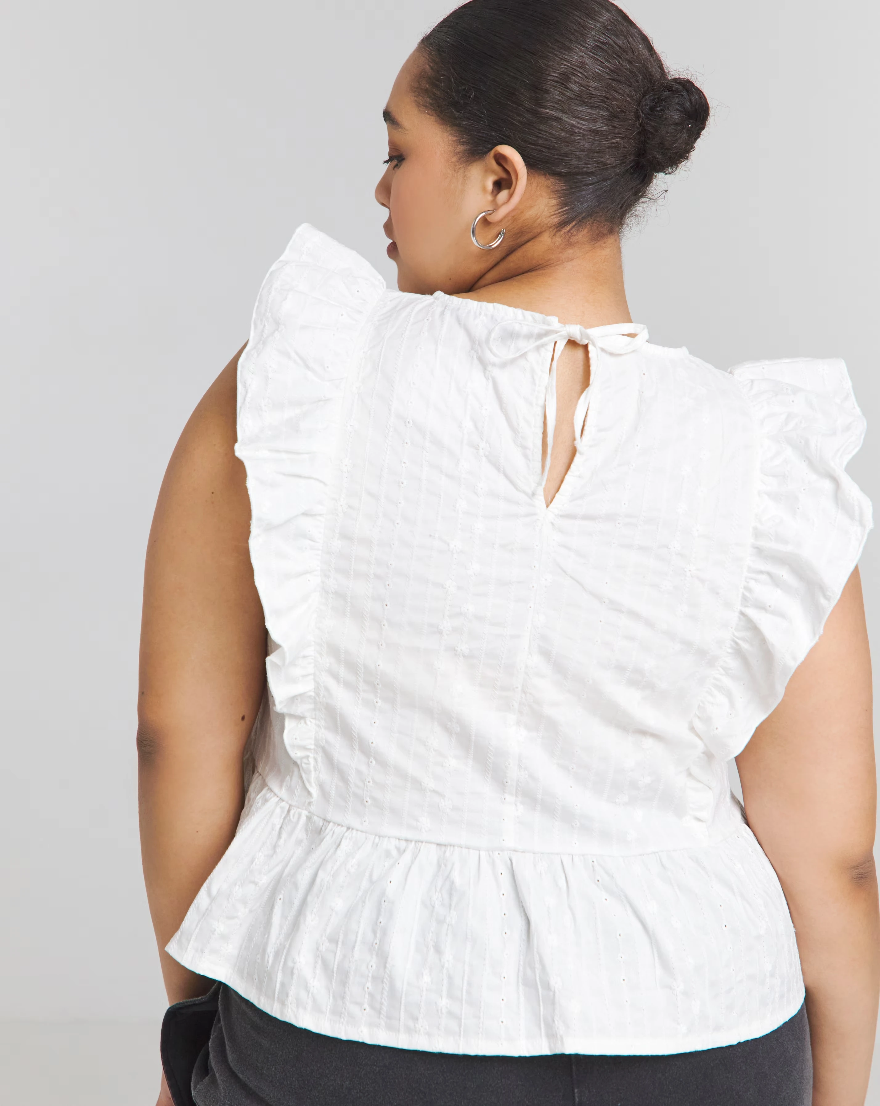 Broderie Ruffle Blouse 4 Broderie Ruffle Blouse