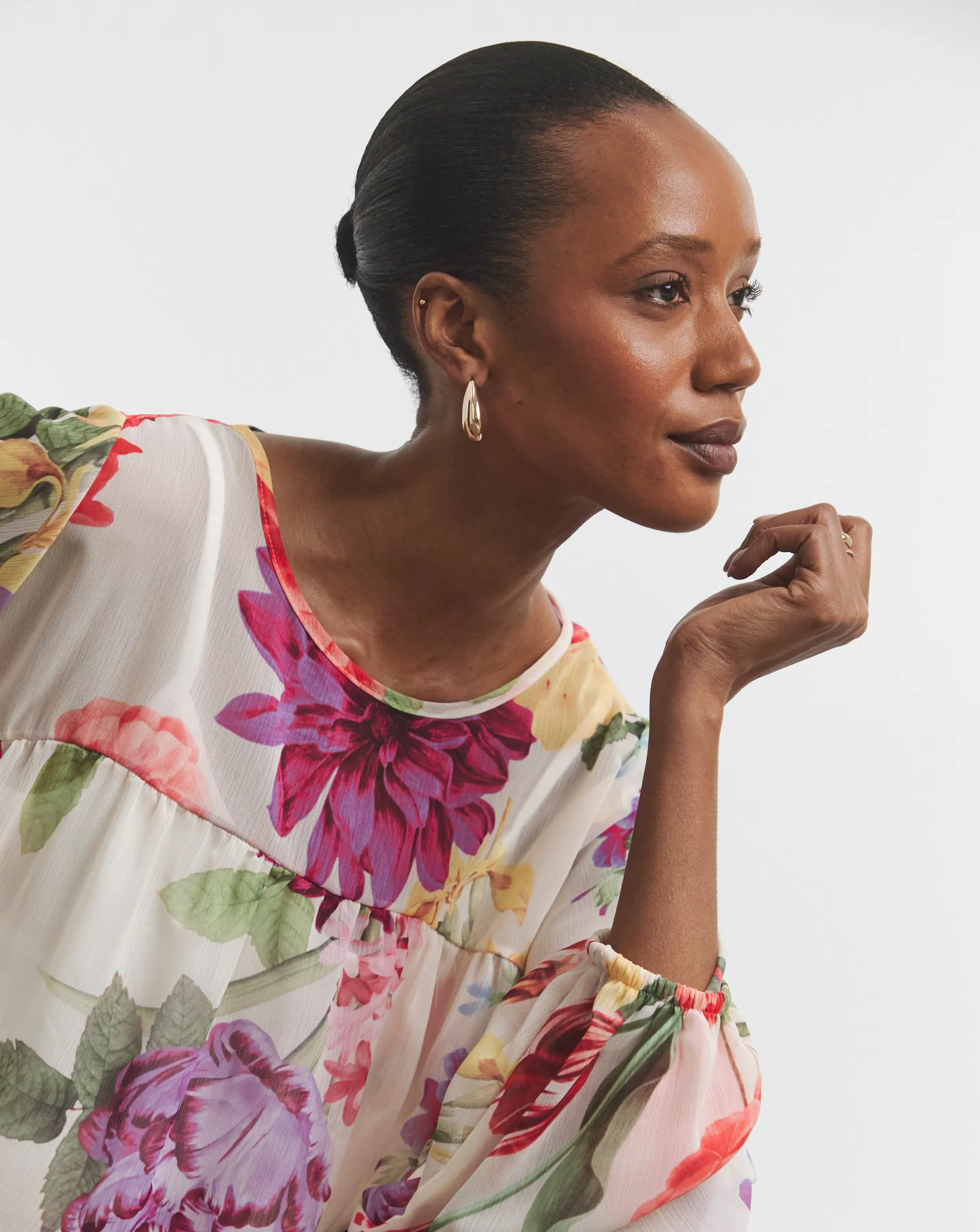 Joanna Hope Romantic Chiffon Blouse 4 Joanna Hope Romantic Chiffon Blouse