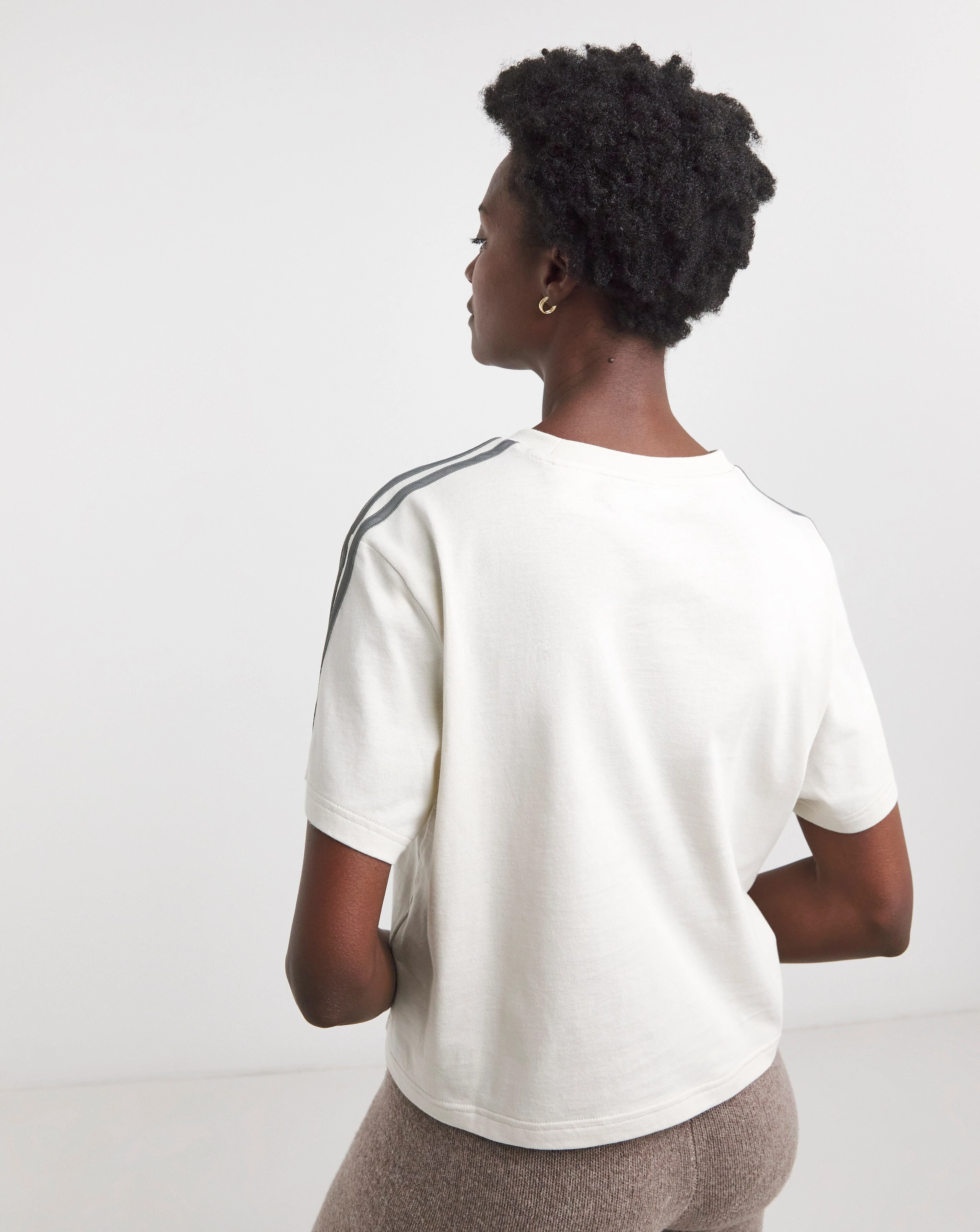 adidas 3 Stripe Crop Top 4 adidas 3 Stripe Crop Top