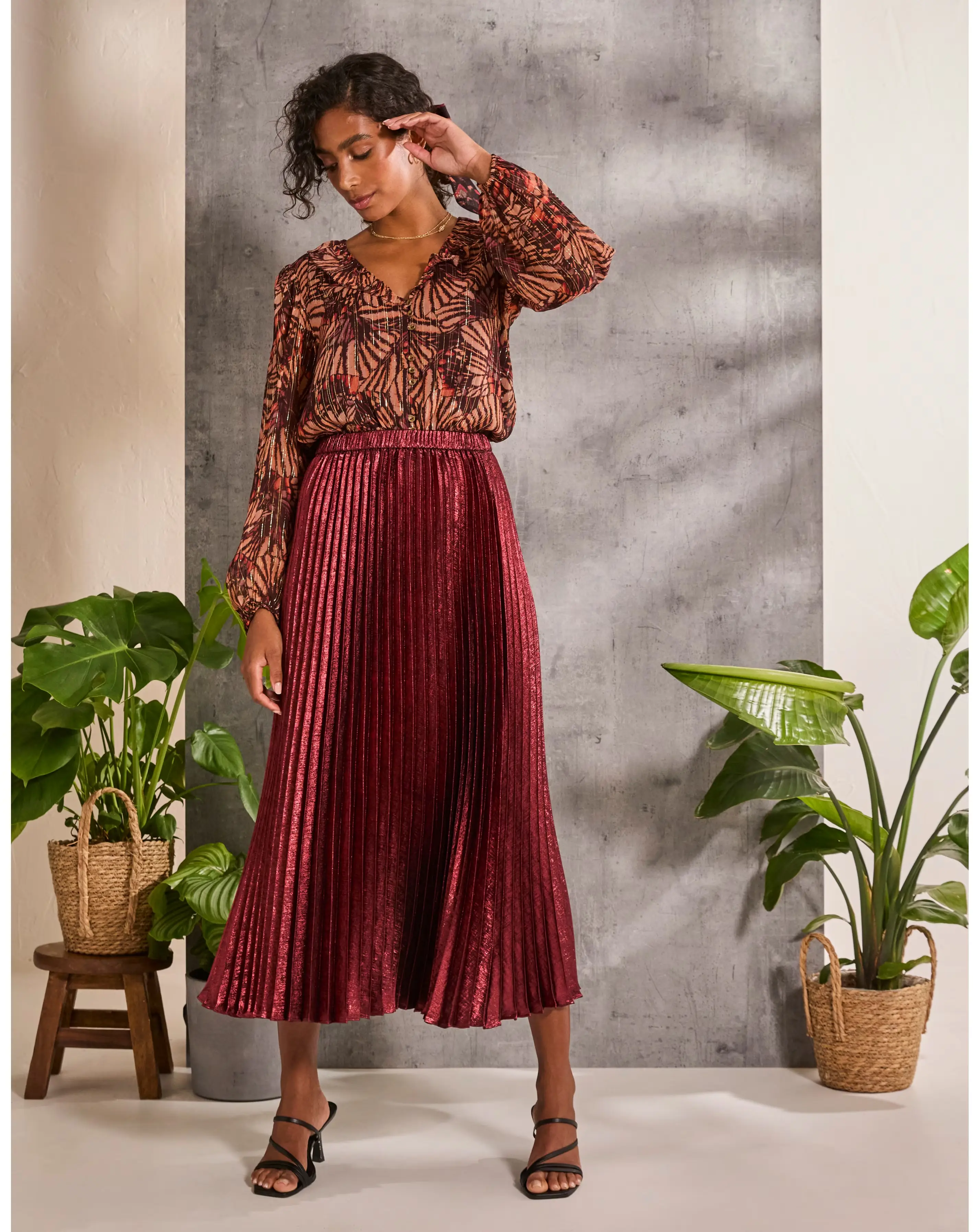 Fatface Grace Printed Blouse 1 Fatface Grace Printed Blouse