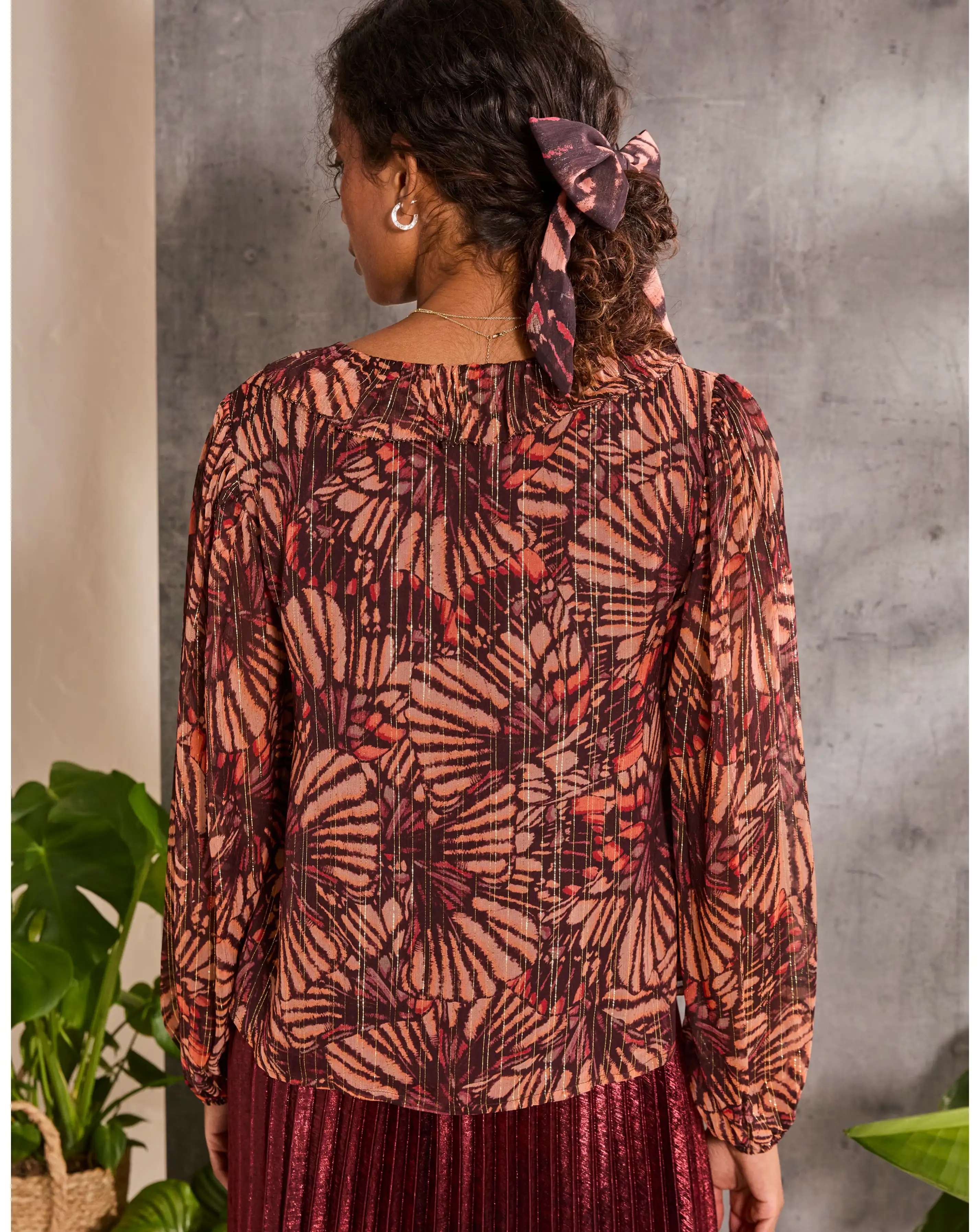 Fatface Grace Printed Blouse 6 Fatface Grace Printed Blouse