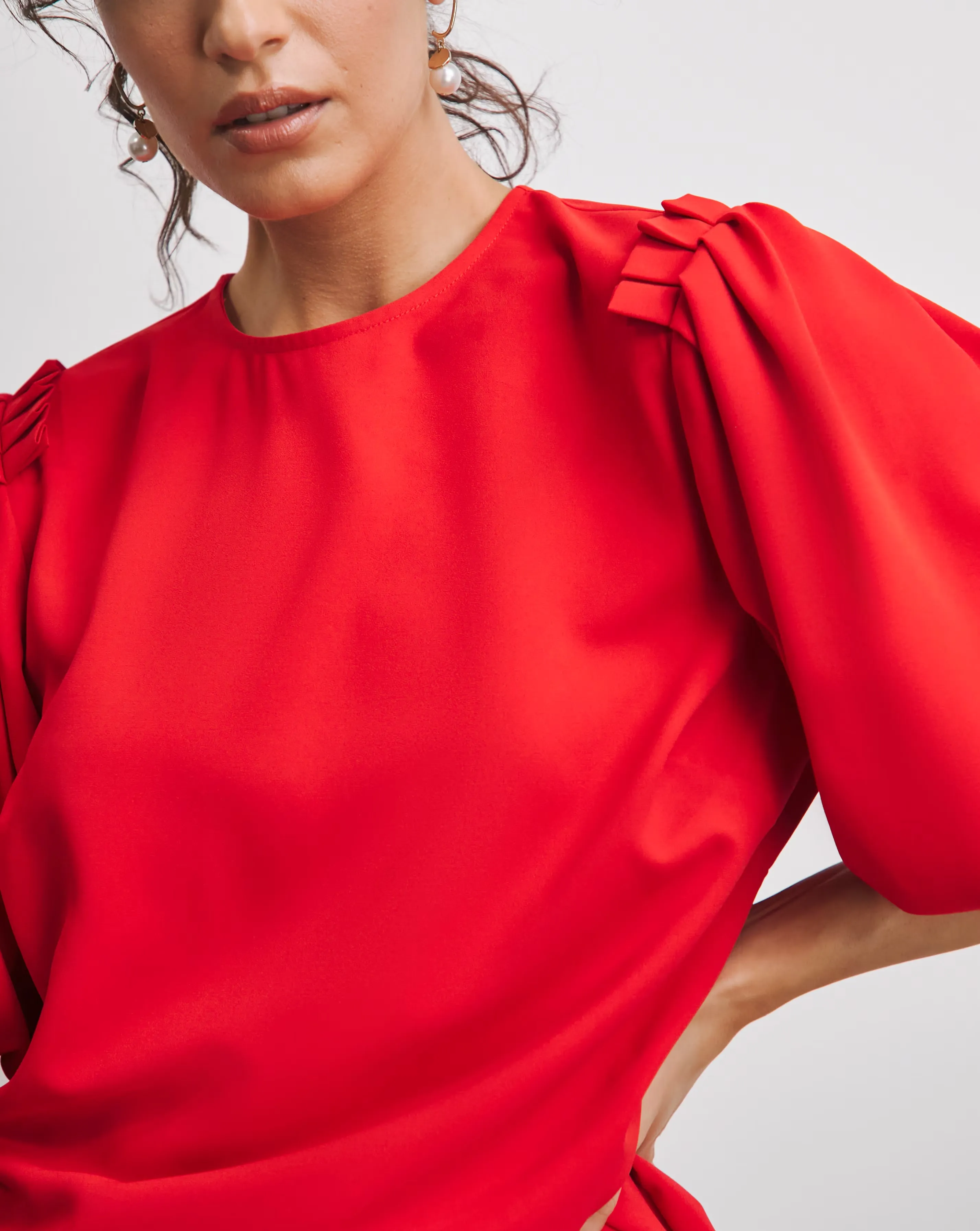 Joanna Hope Puff Sleeve Blouse 4 Joanna Hope Puff Sleeve Blouse