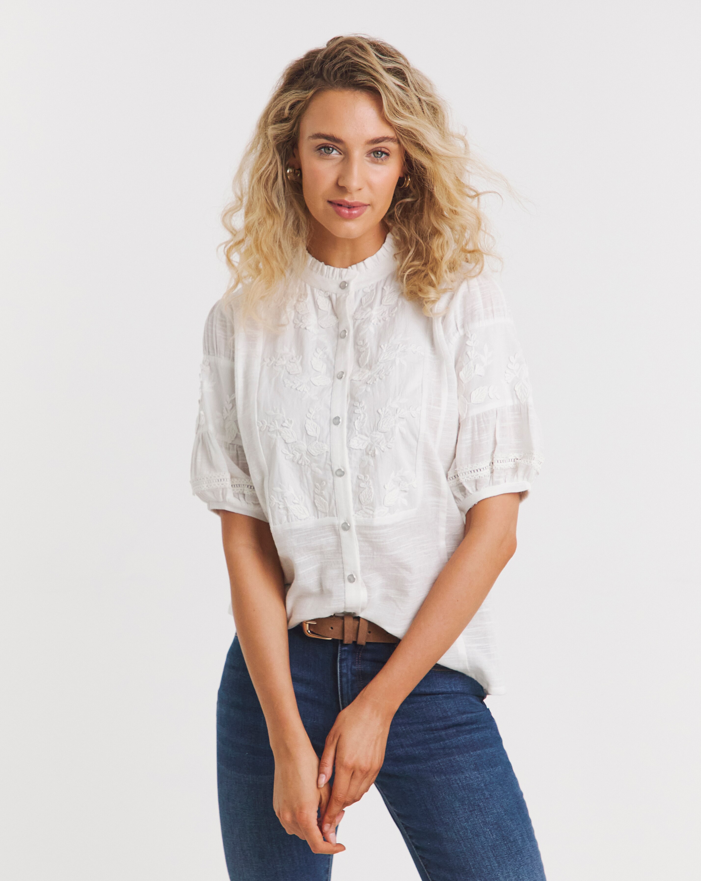 Joe Browns Patsy Embroidered Blouse 1 Joe Browns Patsy Embroidered Blouse